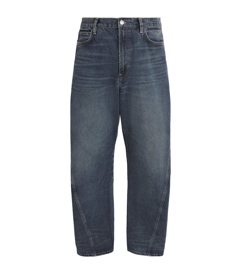 Samsøe Samsøe Mens Curved Relaxed Jeans Mud Wash