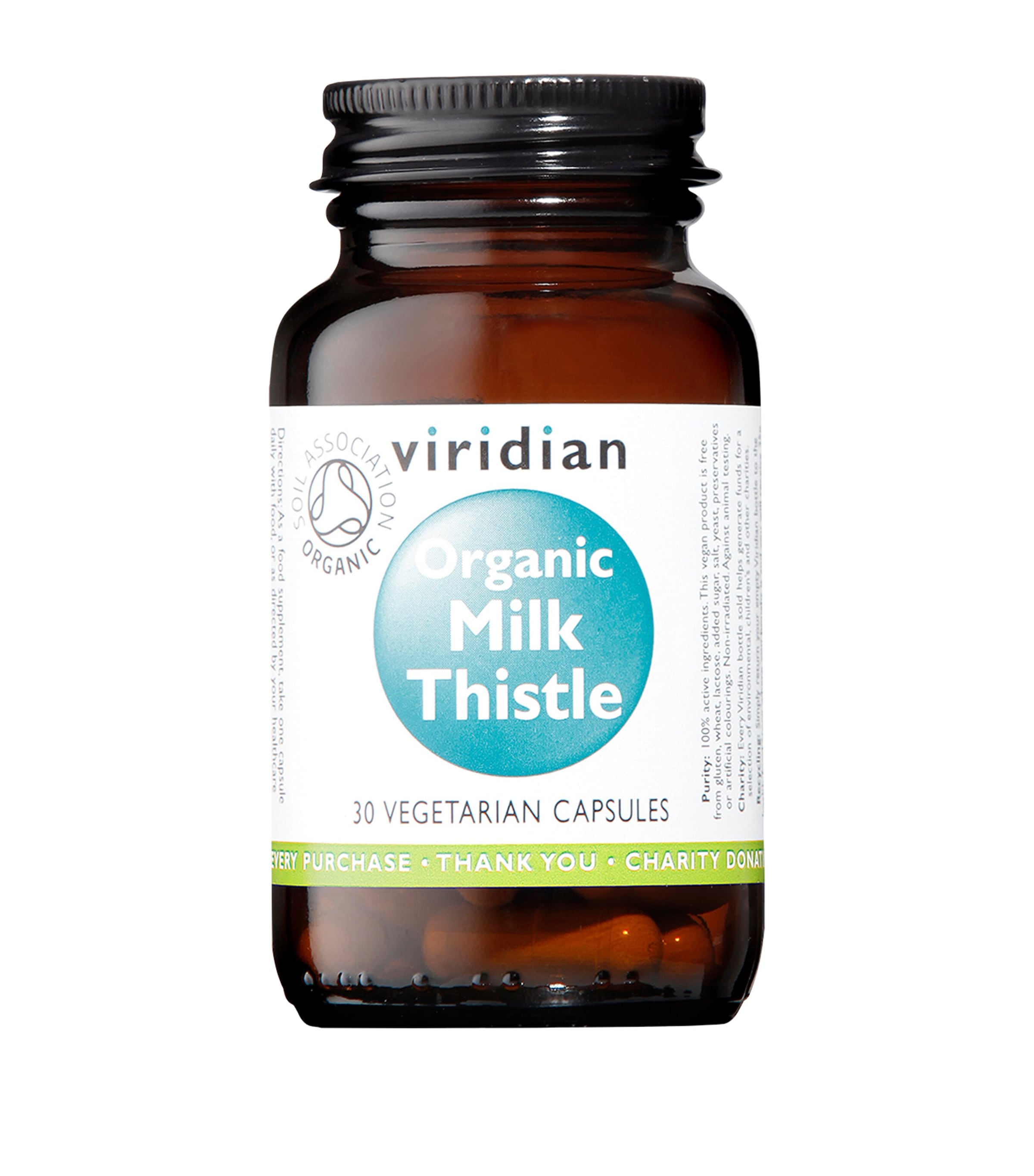 Organic Milk Thistle (30 Capsules)