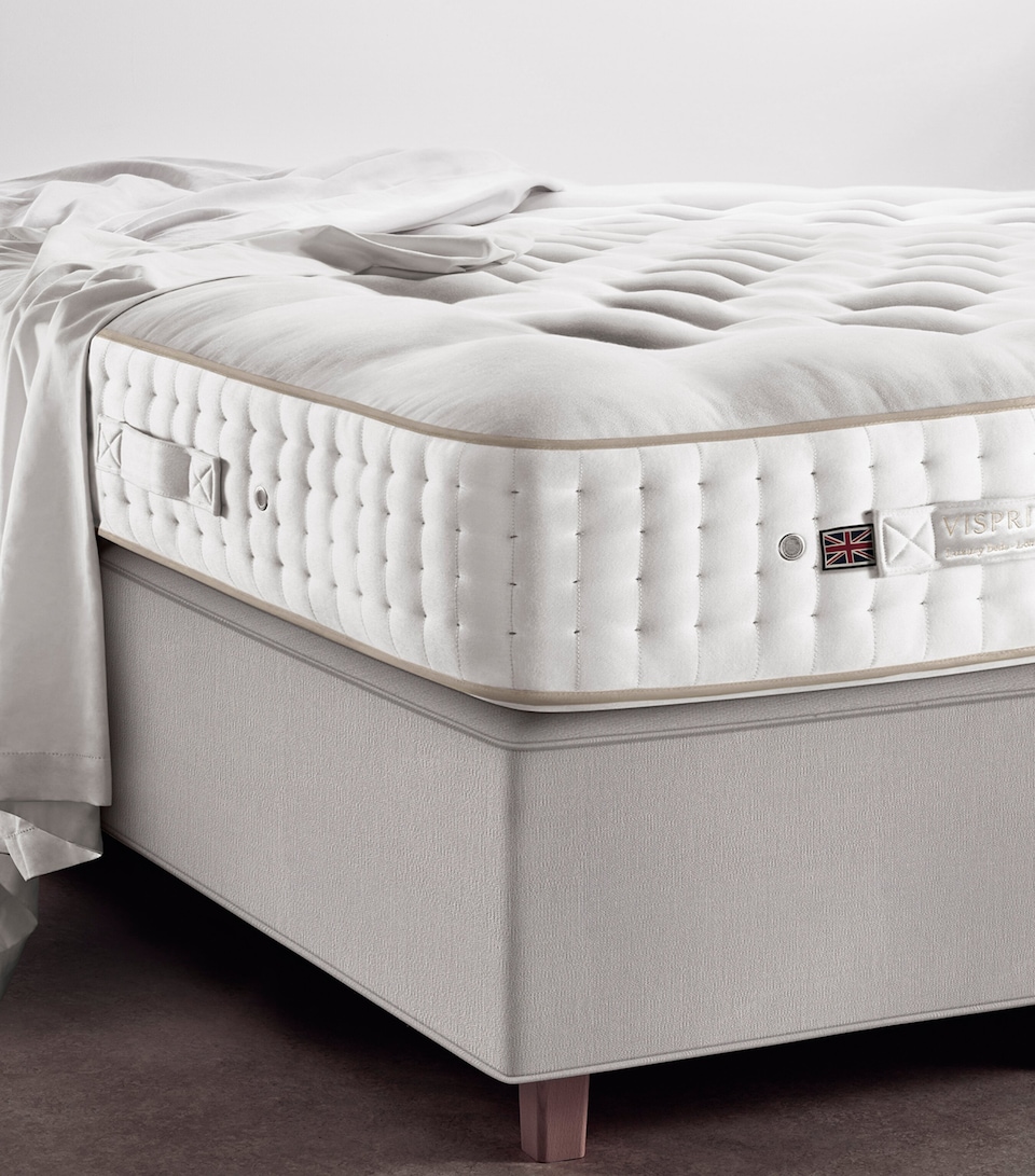 Vispring Medium Sublime Superb Mattress (150cm x 200cm) White