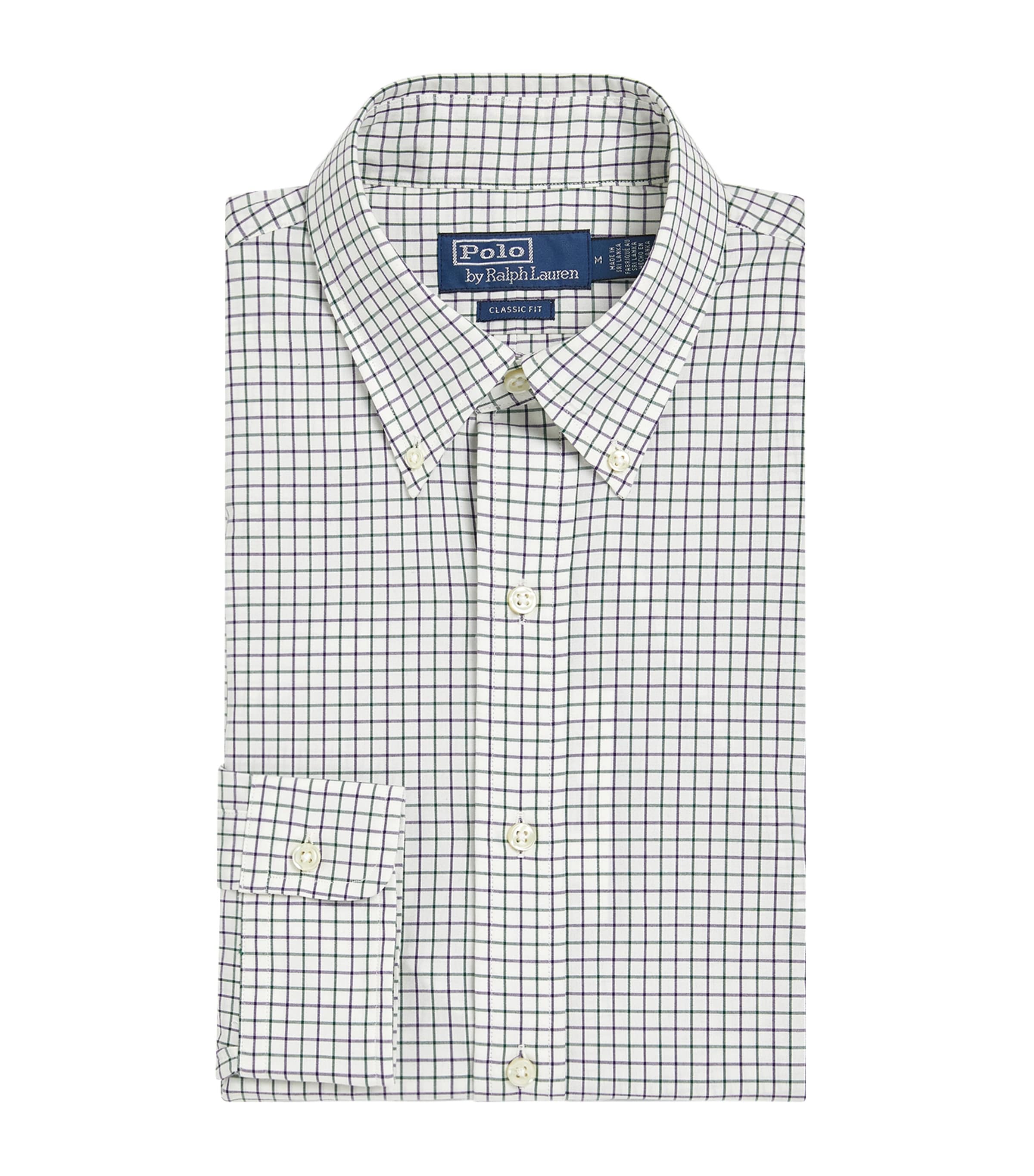 Cotton Poplin Classic Fit Check Shirt