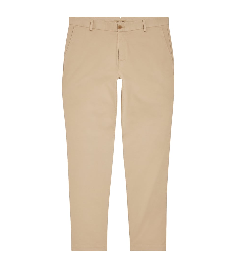 Stretch-Cotton Slim Chinos