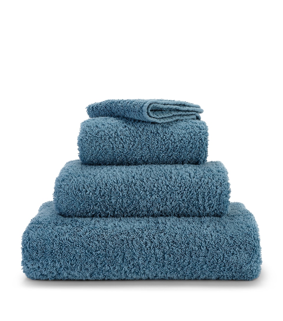 Abyss & Habidecor Egyptian Cotton Super Pile Bath Towel (70cm x 180cm) Blue Stone