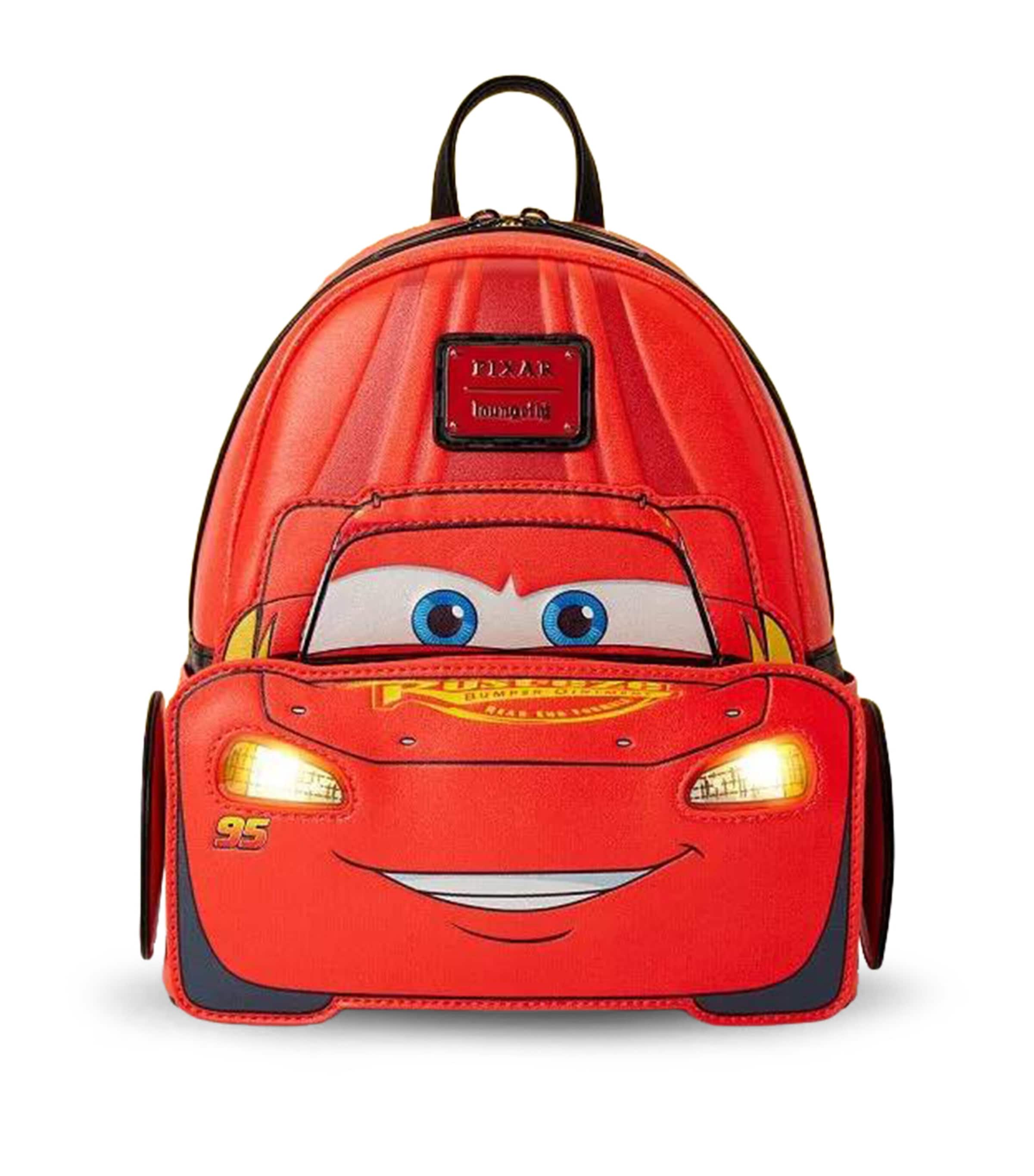 Disney x Loungefly Lightning McQueen Light-Up Backpack