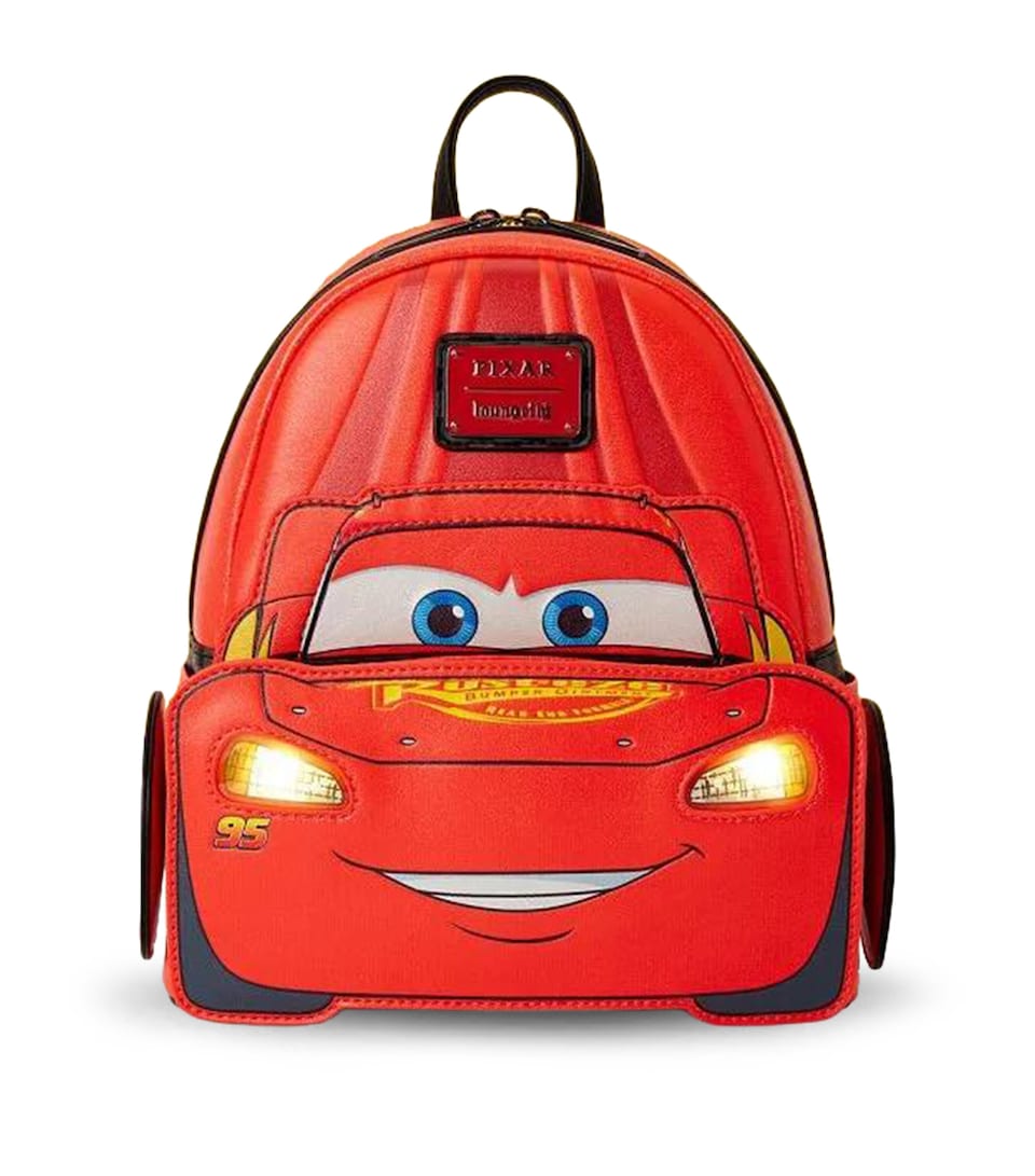 Disney x Loungefly Lightning McQueen Light-Up Backpack
