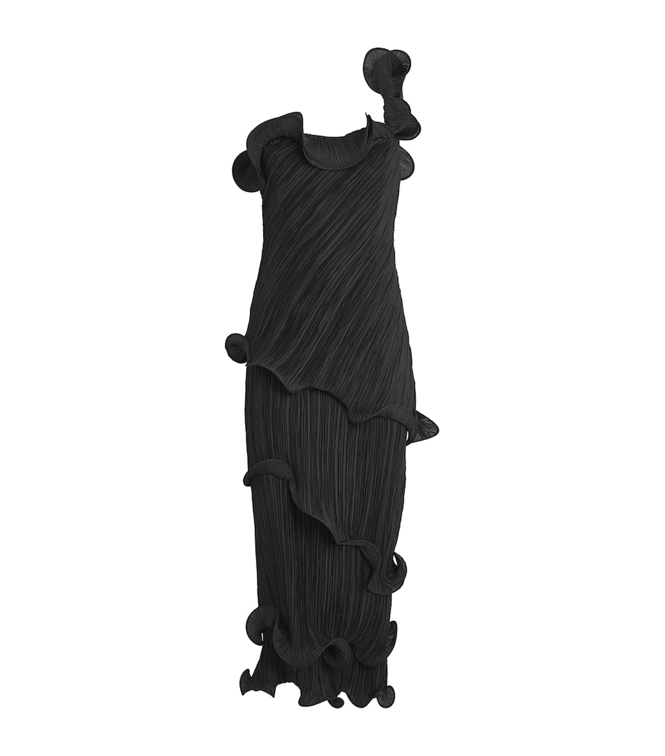 Cult Gaia Womens Pleated Payton Gown Black