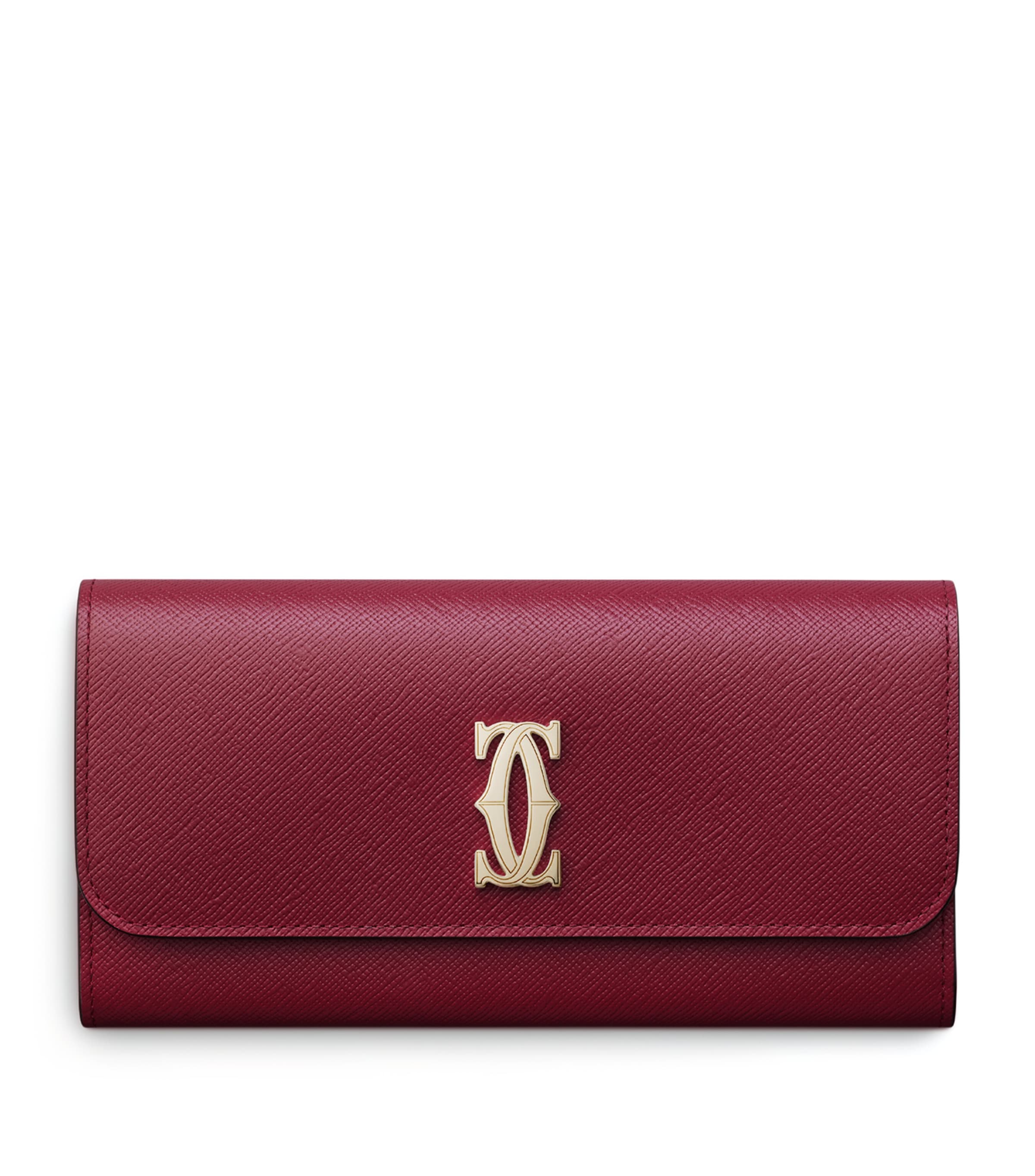 Cartier Leather C de Cartier International Wallet Red