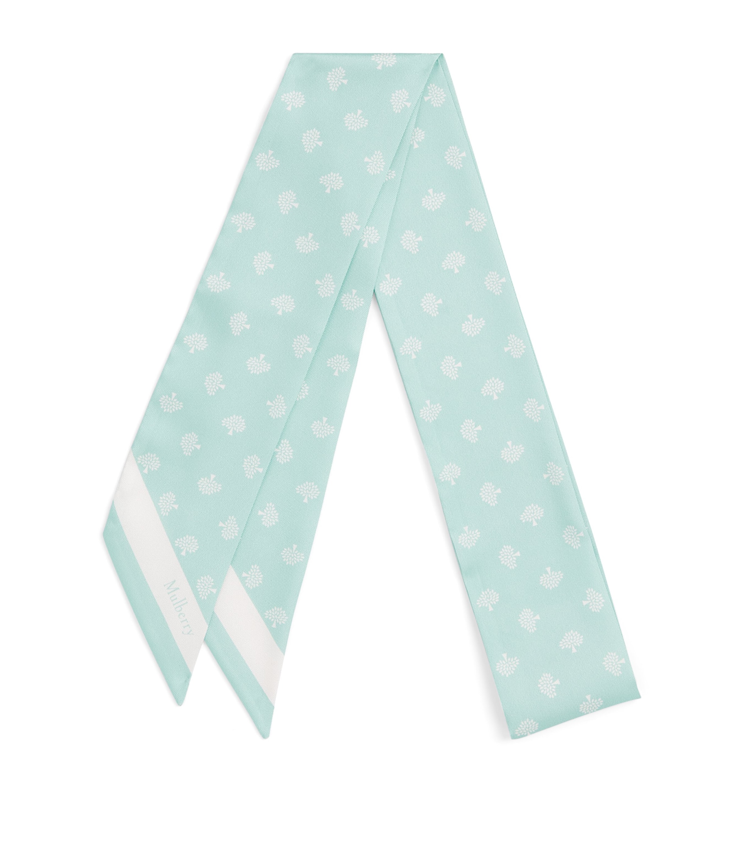 Mulberry Tree Skinny Scarf Marina Blue