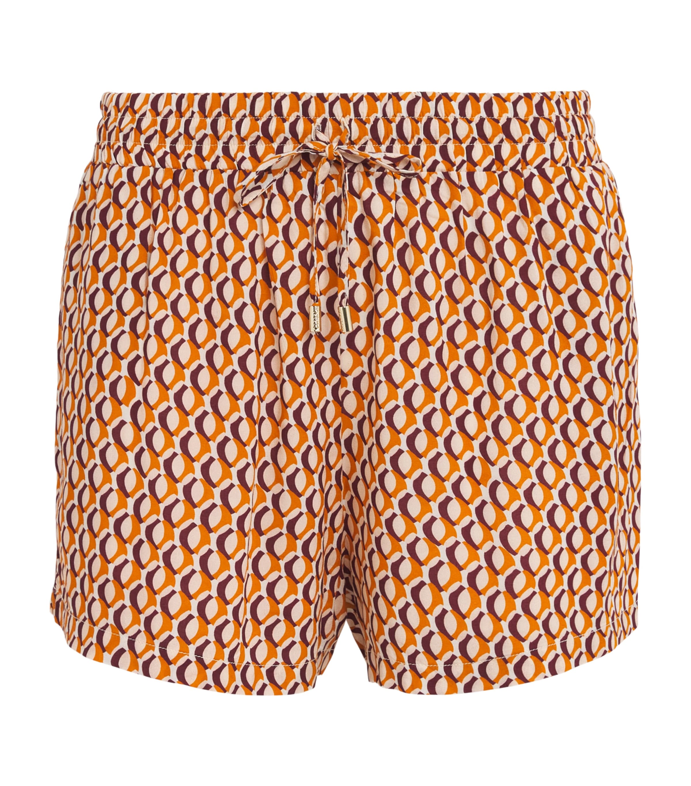 Melissa Odabash Womens Printed Annie Shorts Retro