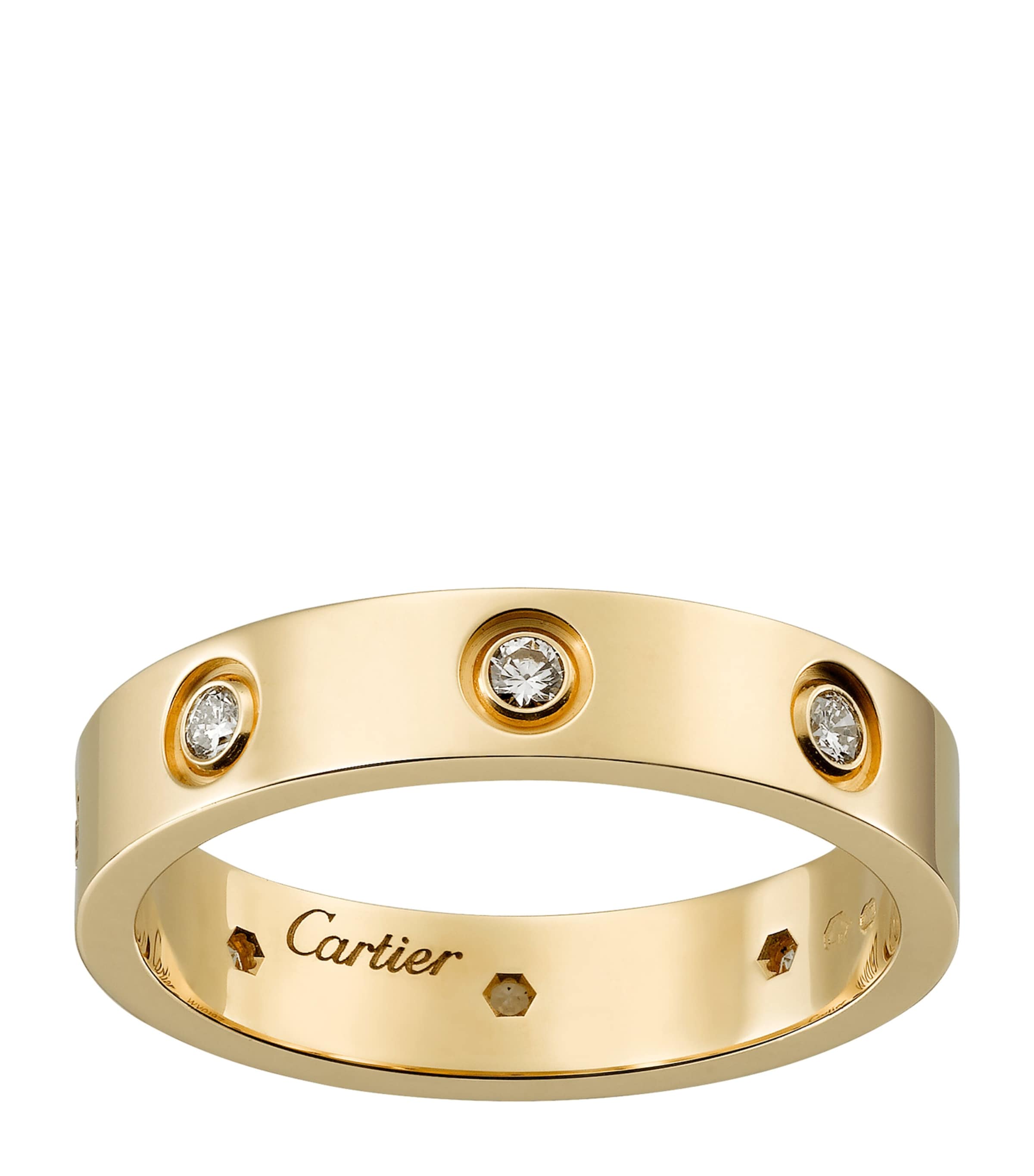Cartier Yellow Gold and Diamond LOVE Ring Yellow Gold