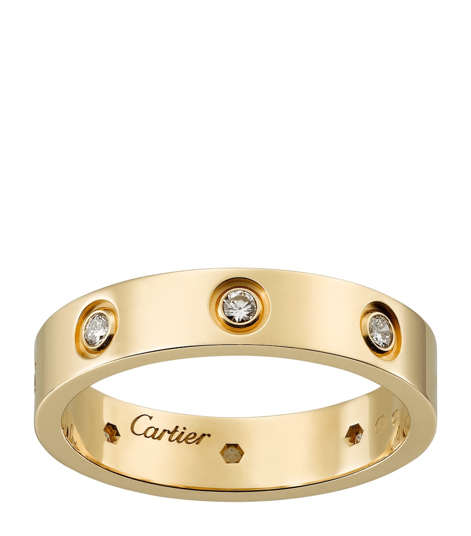 Cartier Yellow Gold and Diamond LOVE Ring Yellow Gold
