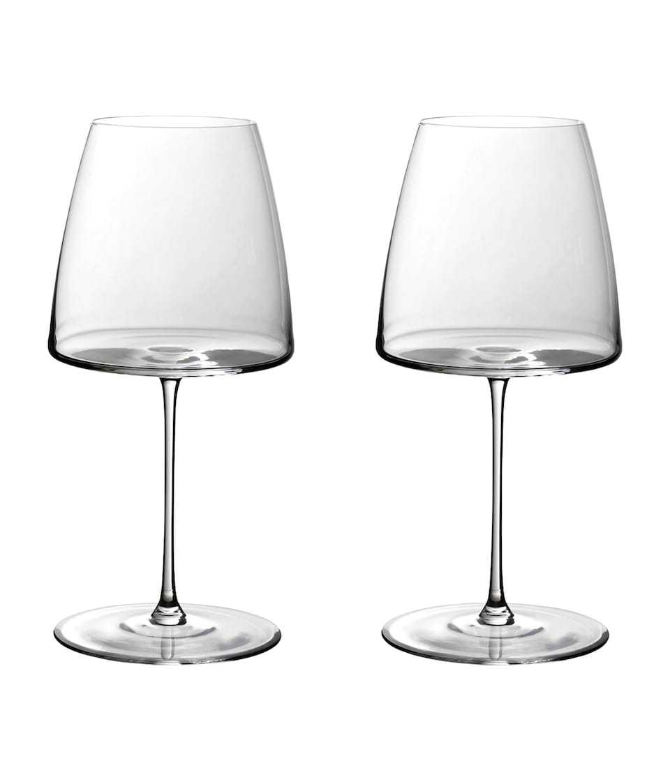 Villeroy & Boch Crystal MetroChic Red Wine Glasses (Set of 2) Clear