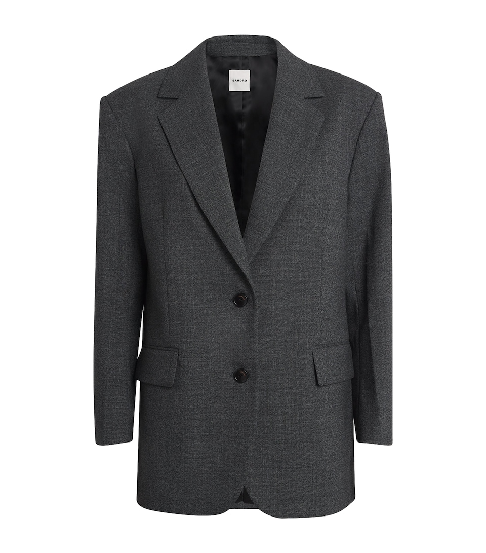Boxy Single-Breasted Blazer