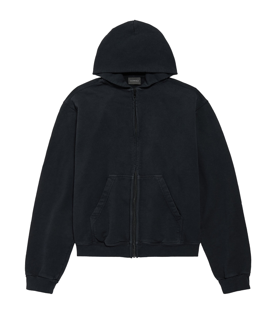 Bow Zip-Up Hoodie