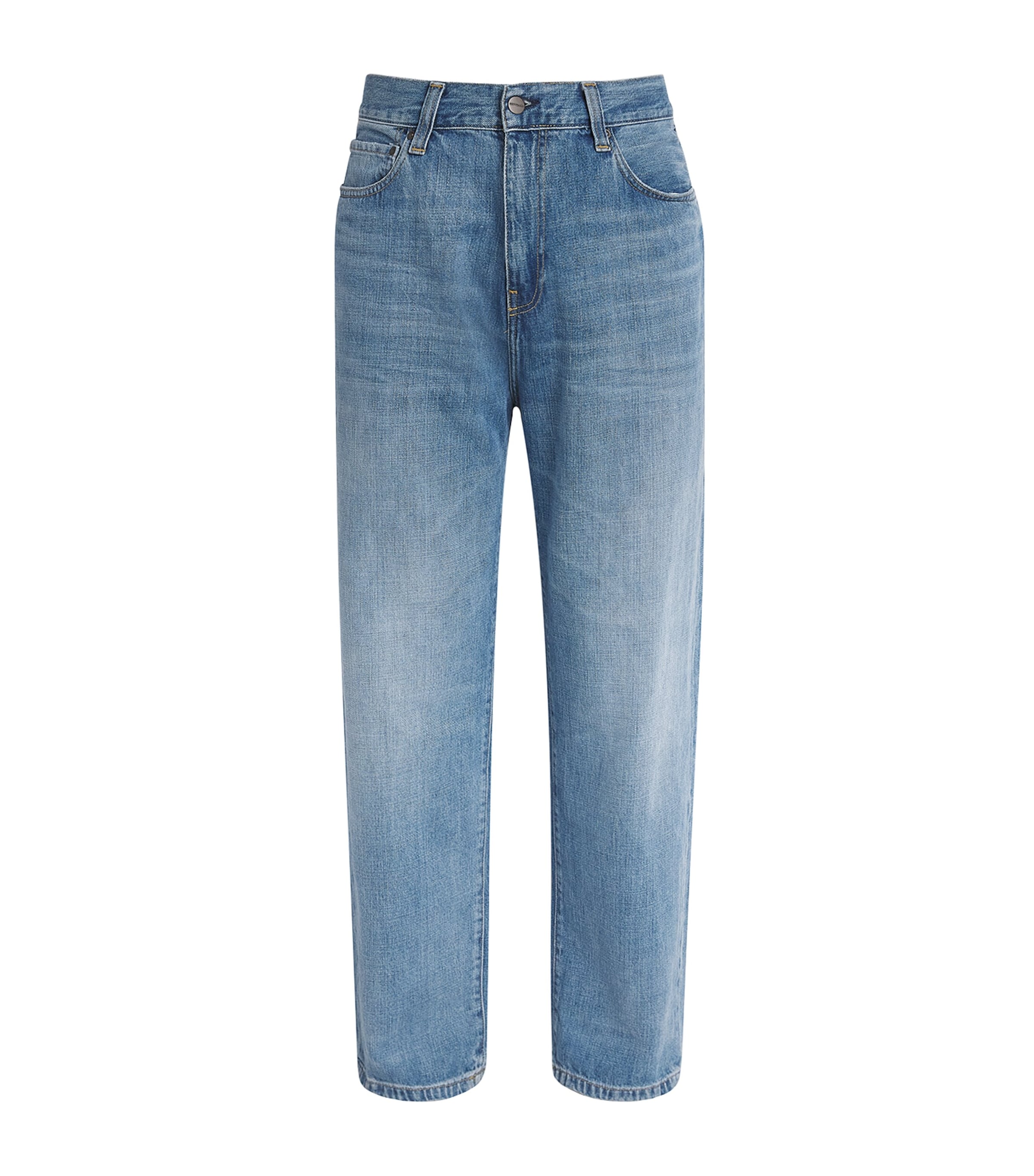 Carhartt WIP Mens Aaron Straight Jeans Blue
