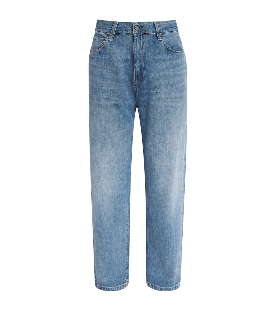 Carhartt WIP Mens Aaron Straight Jeans Blue