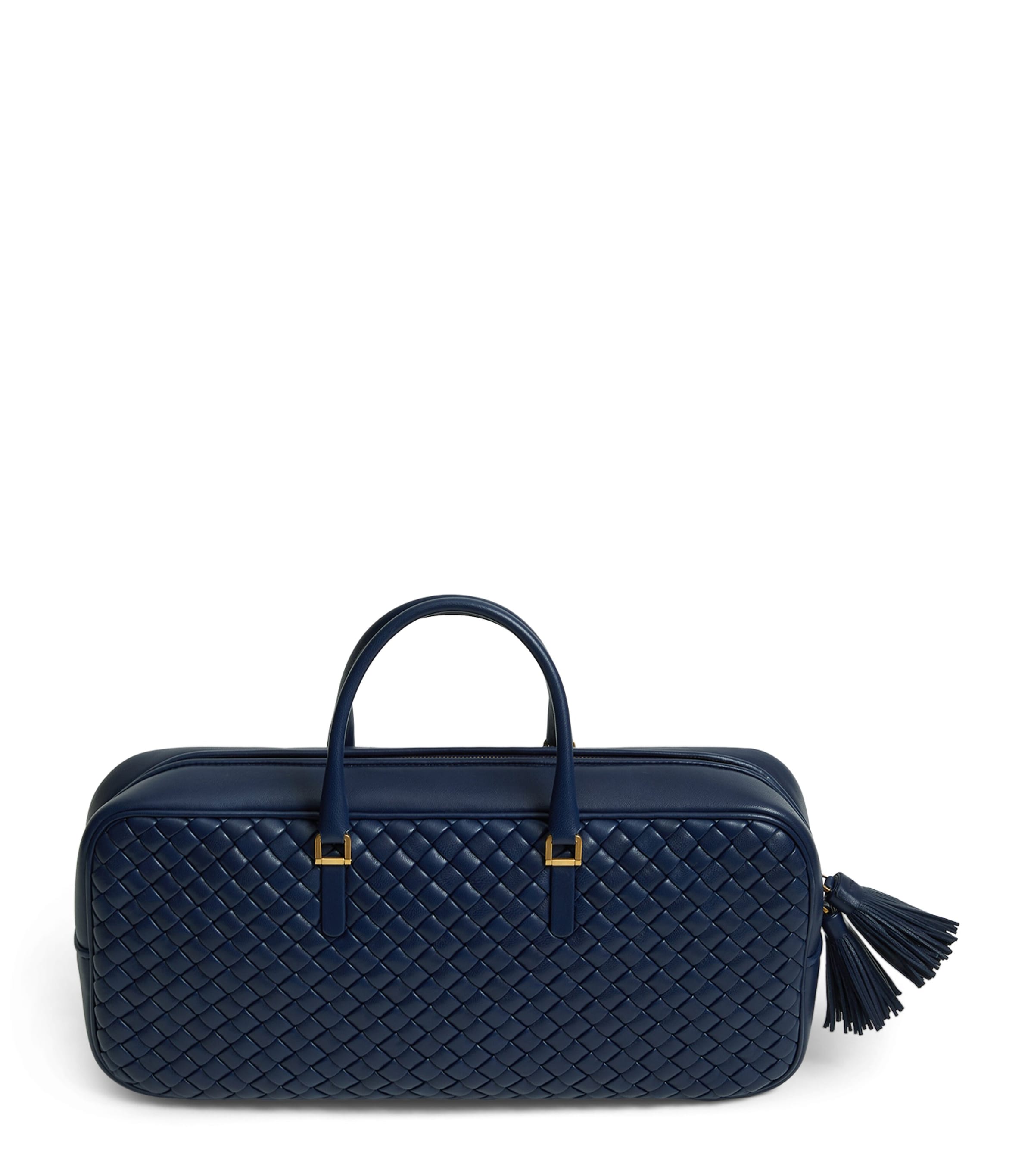 Bottega Veneta Small Leather Elio Top-Handle Bag