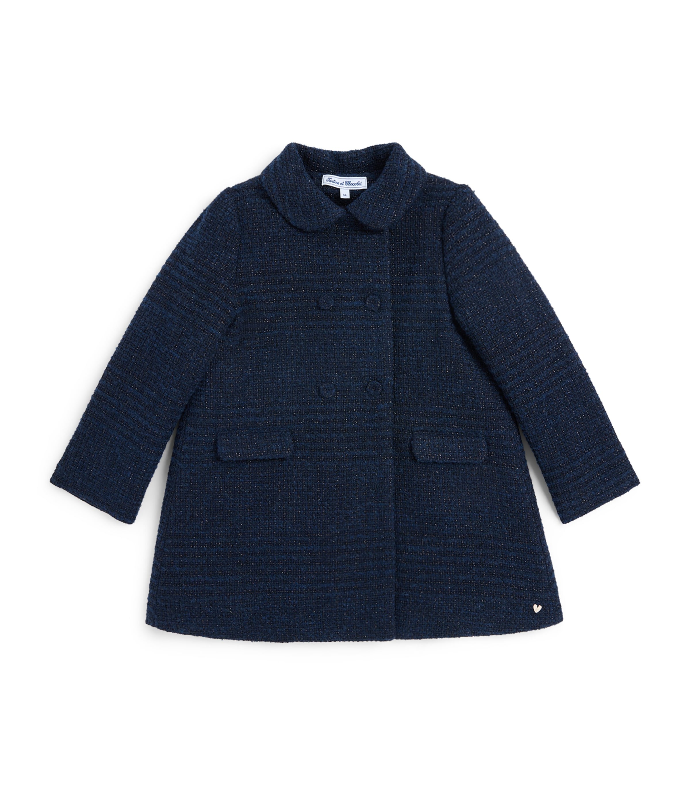 Tartine et Chocolat Sparkly Tweed Coat (2-14 Years)