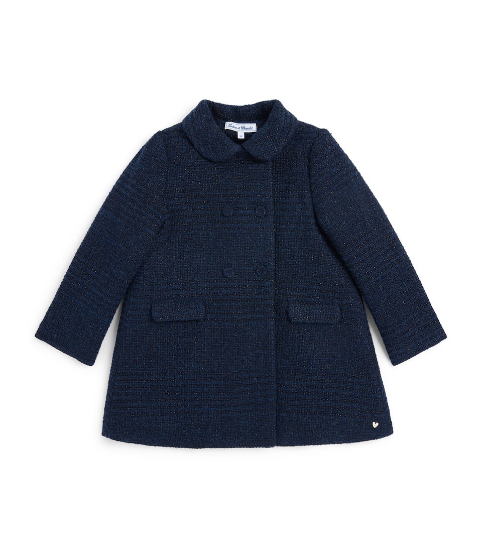Tartine et Chocolat Sparkly Tweed Coat (2-14 Years)