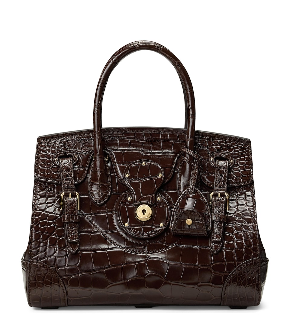 Alligator Leather Ricky 27 Top-Handle Bag
