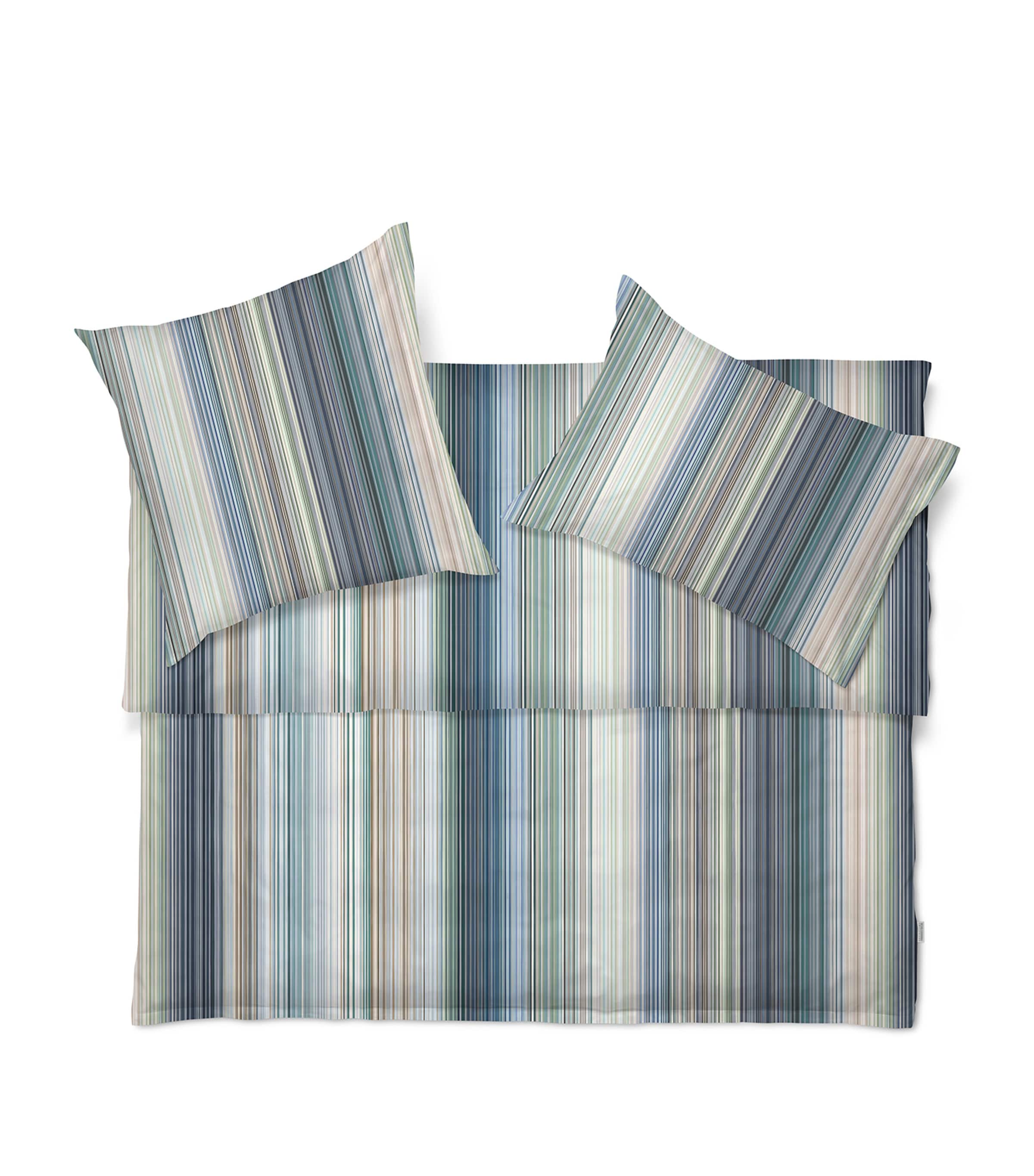 Cotton Stripe Loris King Duvet Cover (230cm x 220cm)