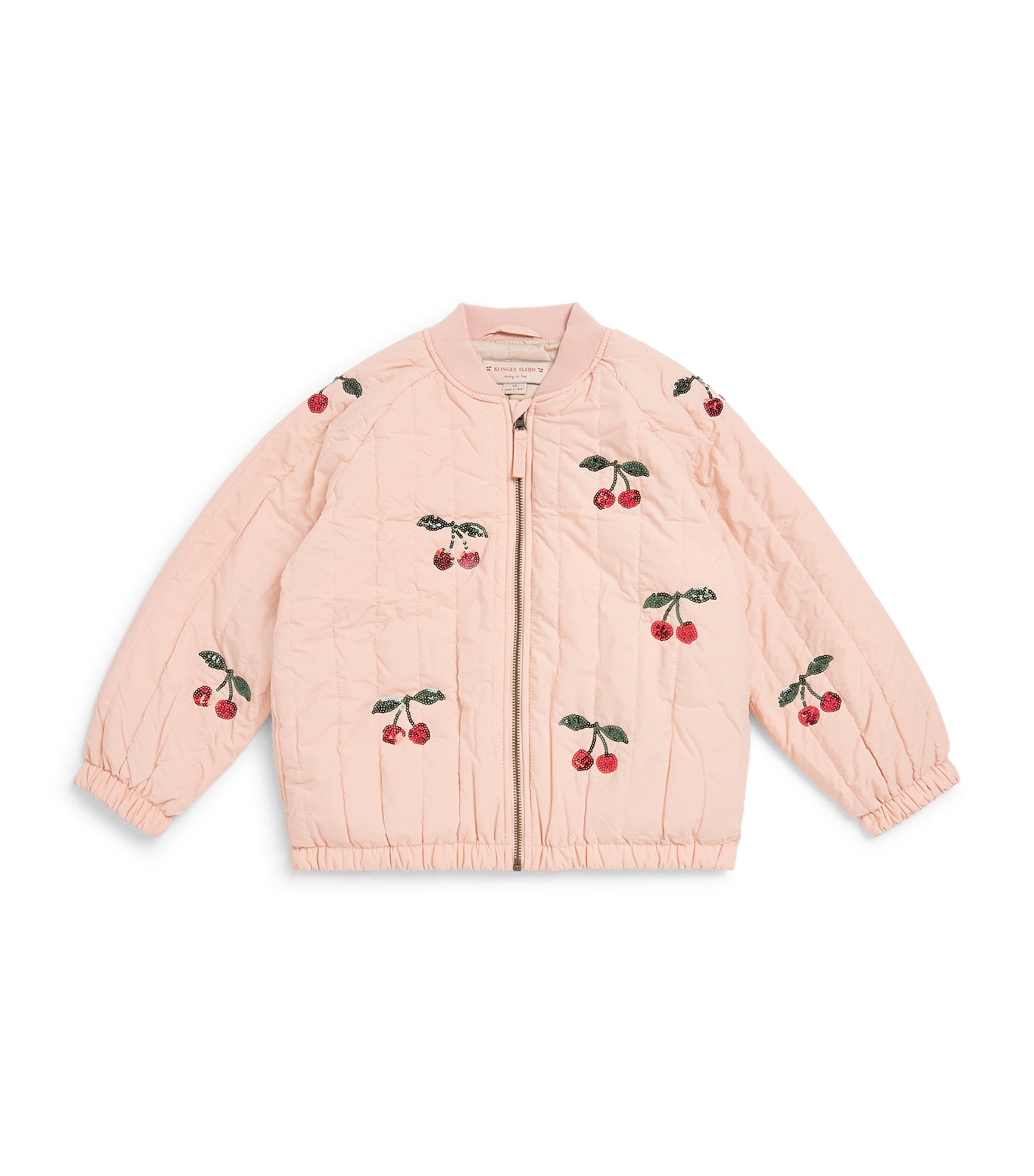 KONGES SLOJD Padded Sequin Juno Jacket (18 Months-10 Years) Cameo Rose