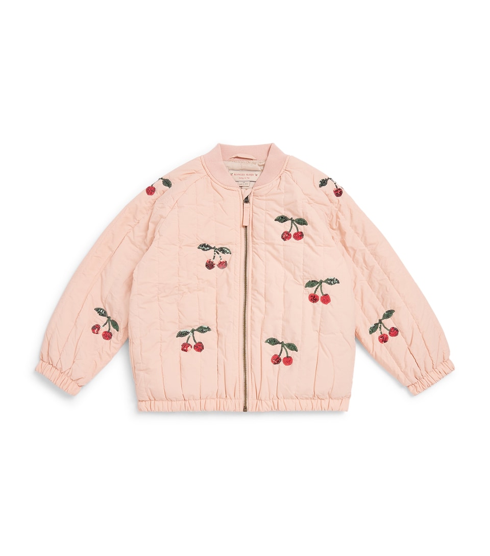 KONGES SLOJD Padded Sequin Juno Jacket (18 Months-10 Years) Cameo Rose