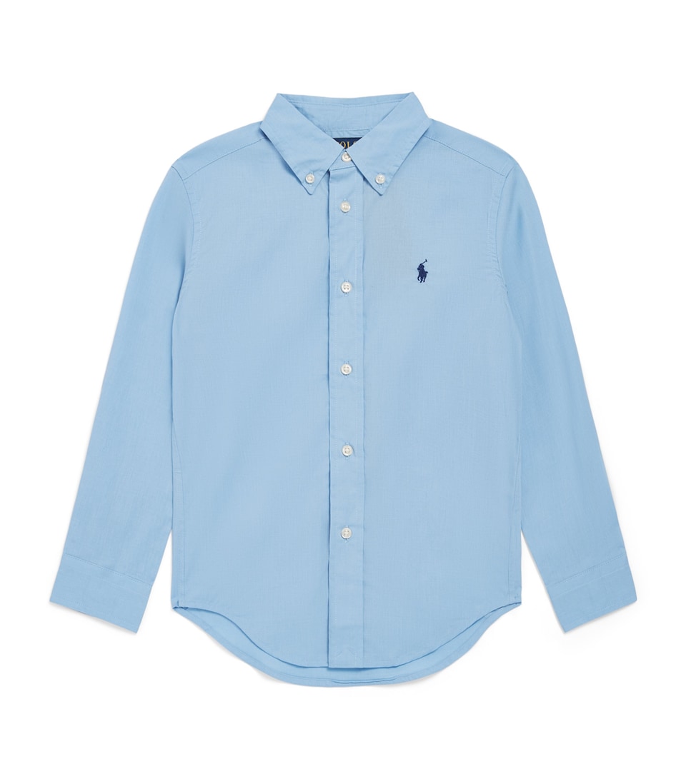 Ralph Lauren Kids Cotton Polo Pony Shirt (2-7 Years) Austin Blue