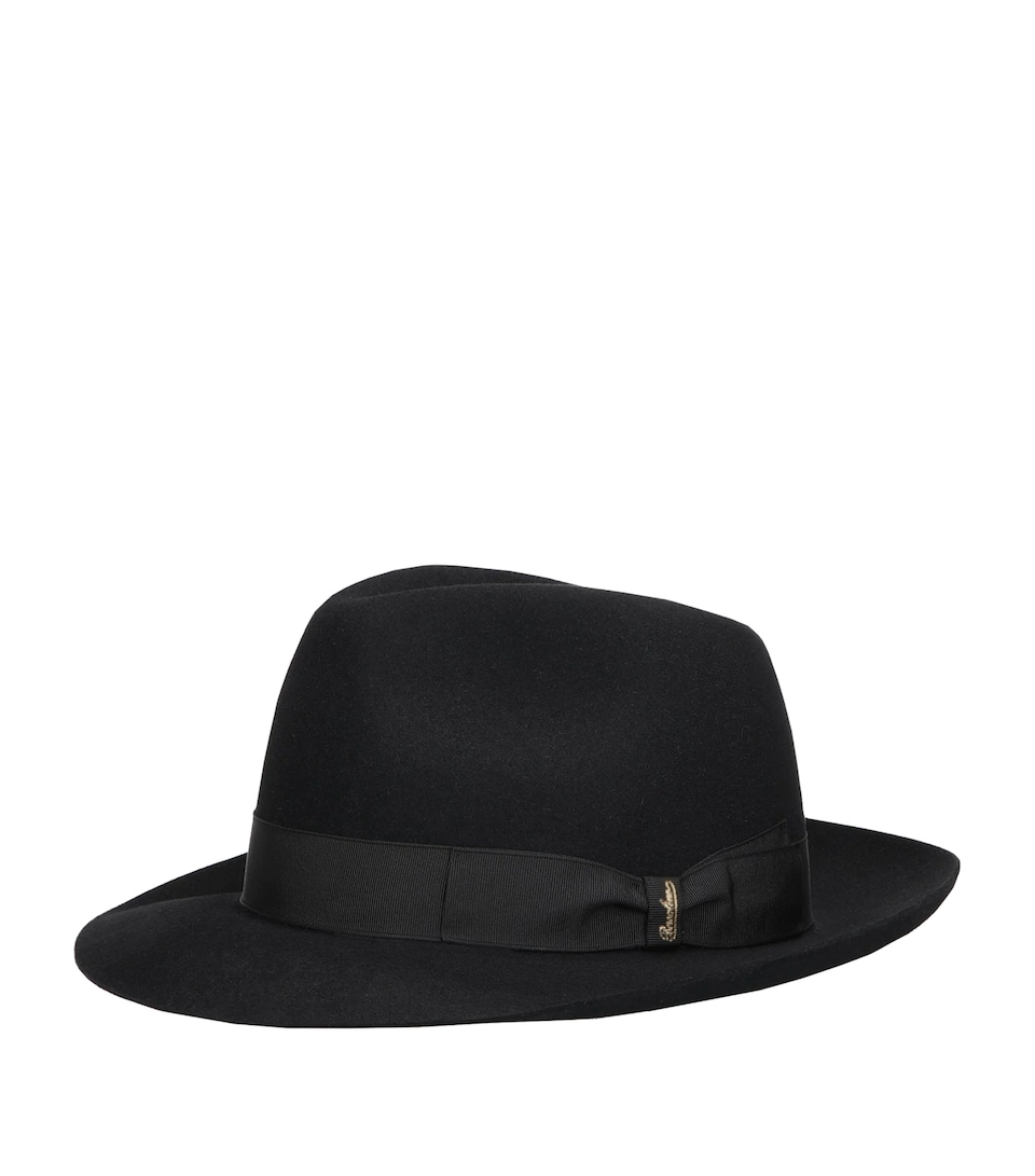Felt Federico Medium Brim Hat