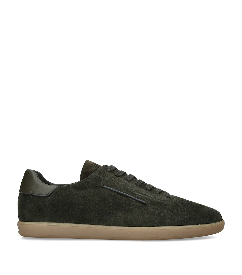 Zegna Suede 232 Sneakers Khaki