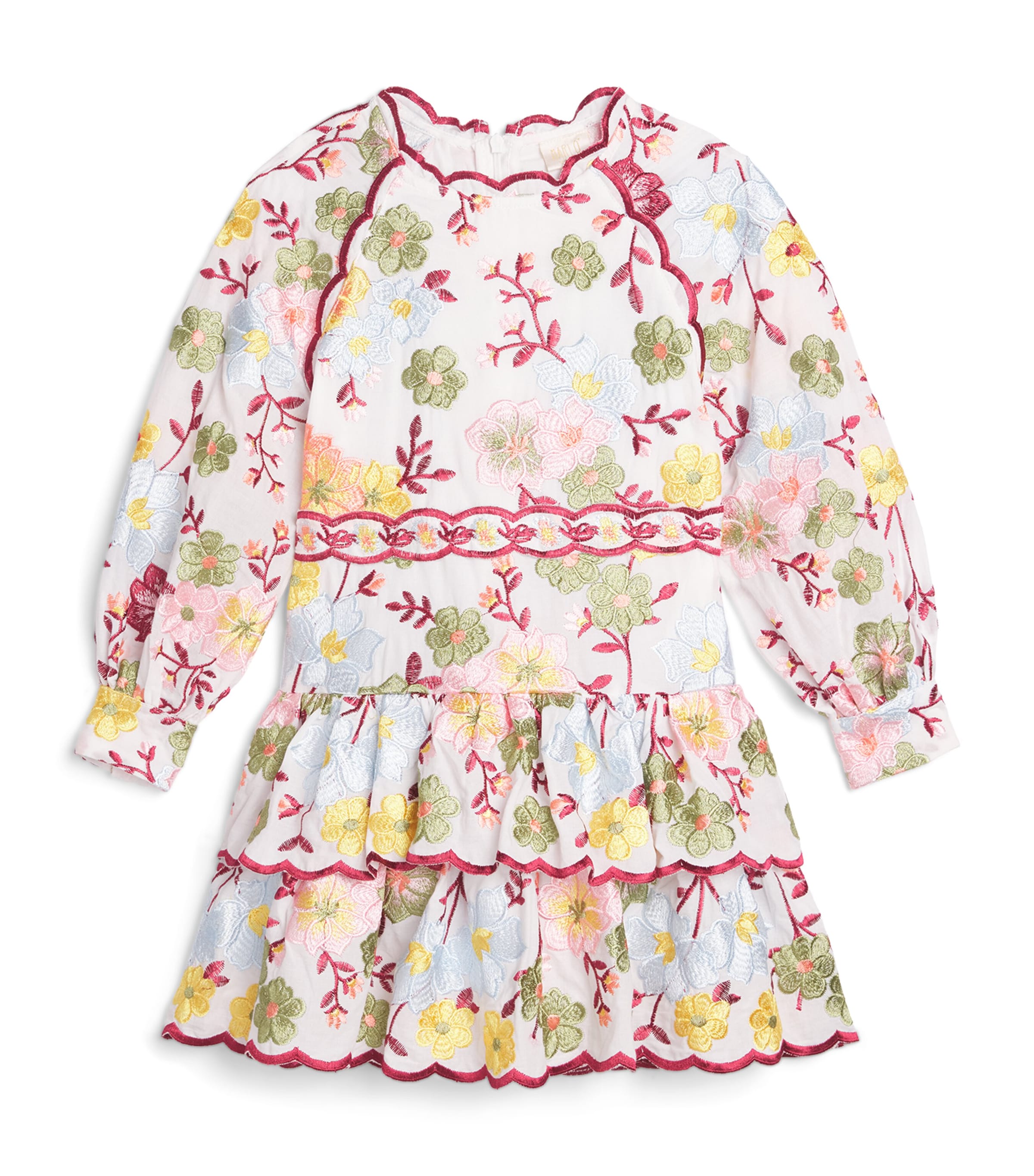 MARLO Cotton Floral Penelope Dress (3-14 Years) Floral