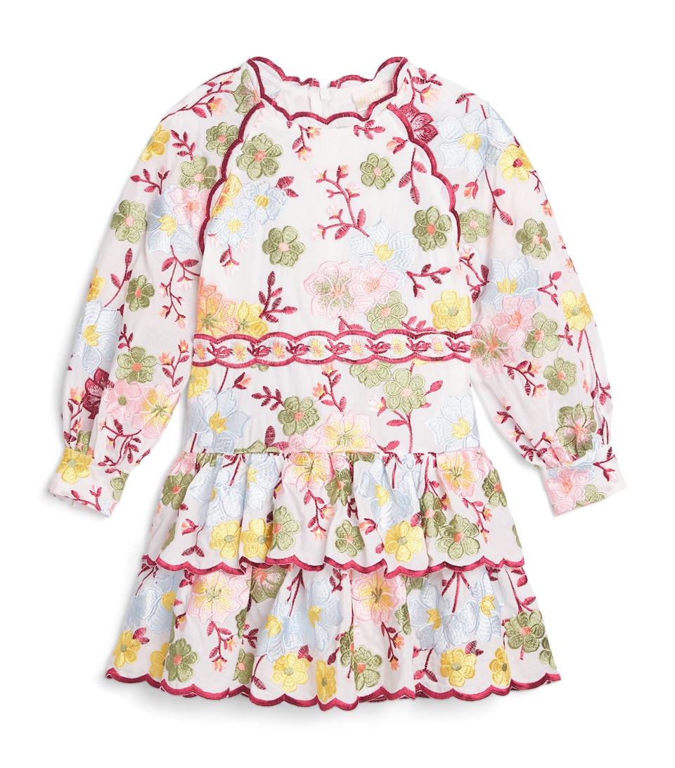 MARLO Cotton Floral Penelope Dress (3-14 Years) Floral