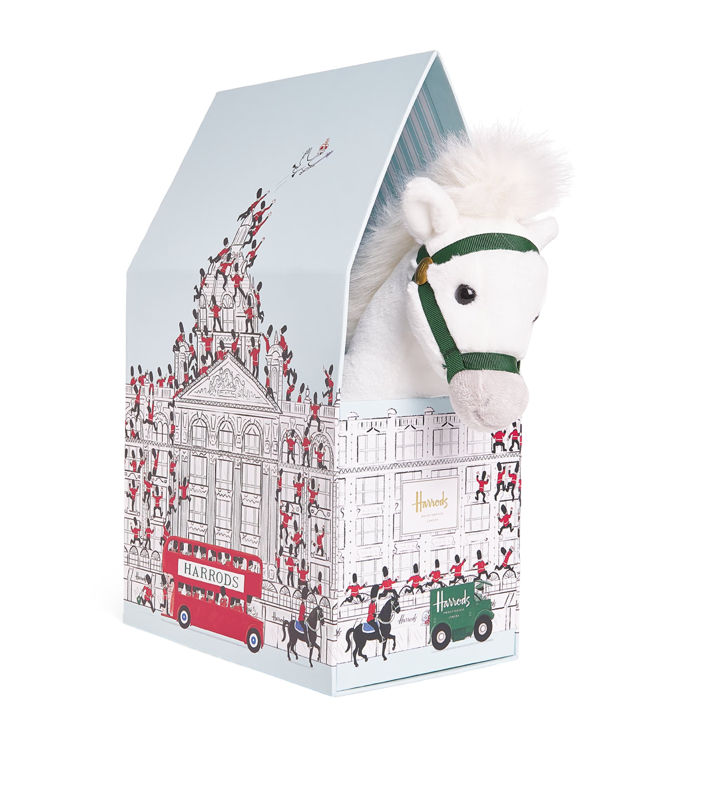 Harrods Pony Soft Toy (28cm) White