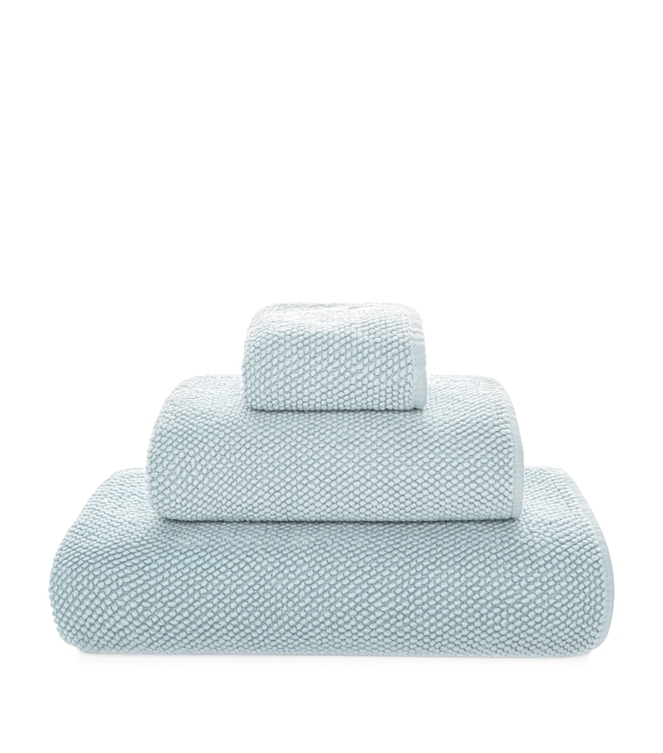 GRACCIOZA Cotton Pearls Hand Towel (50cm x 100cm) Seamist