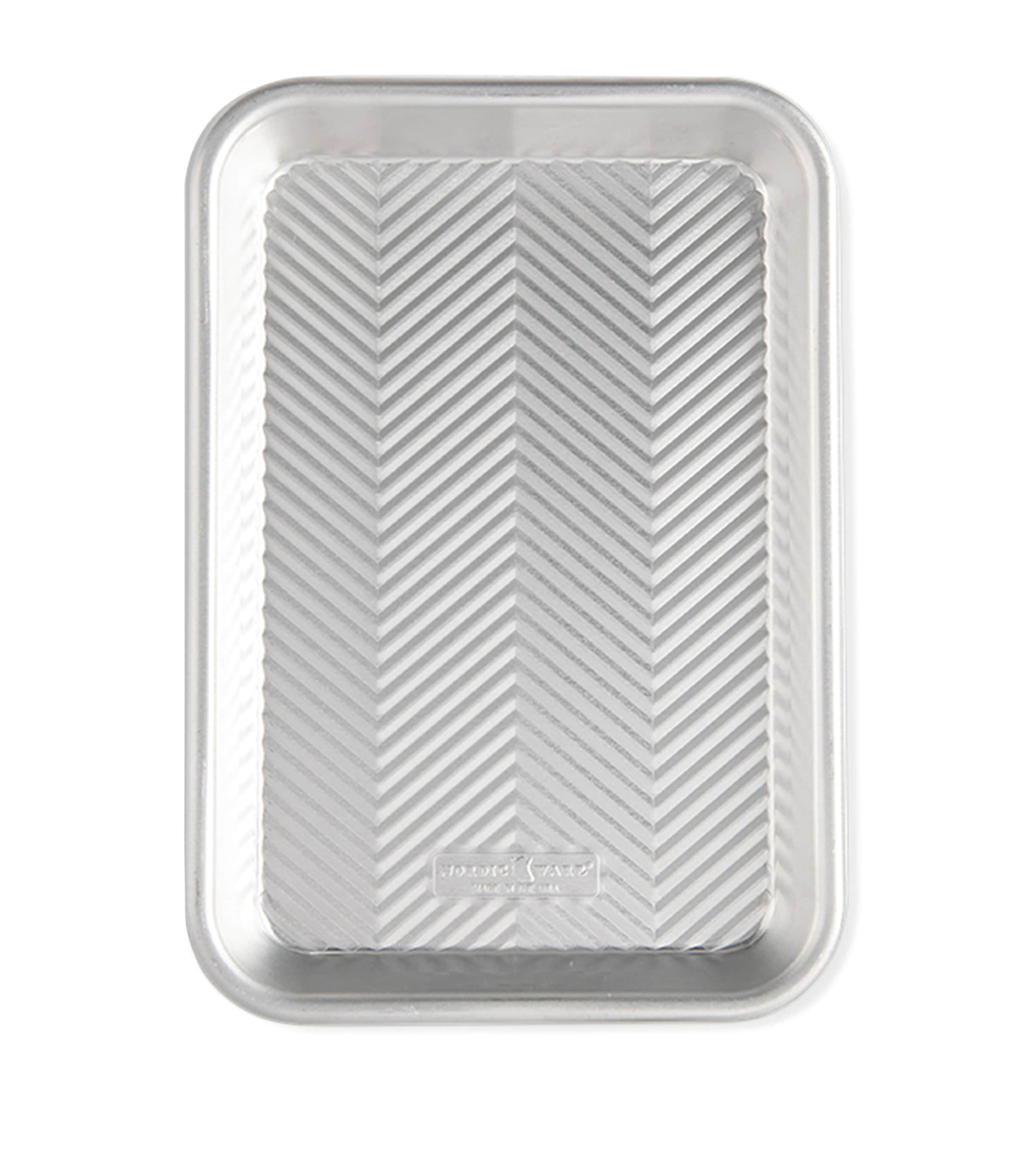Nordic Ware Aluminium Prism Eighth Baking Sheet (25cm x 18cm) Silver