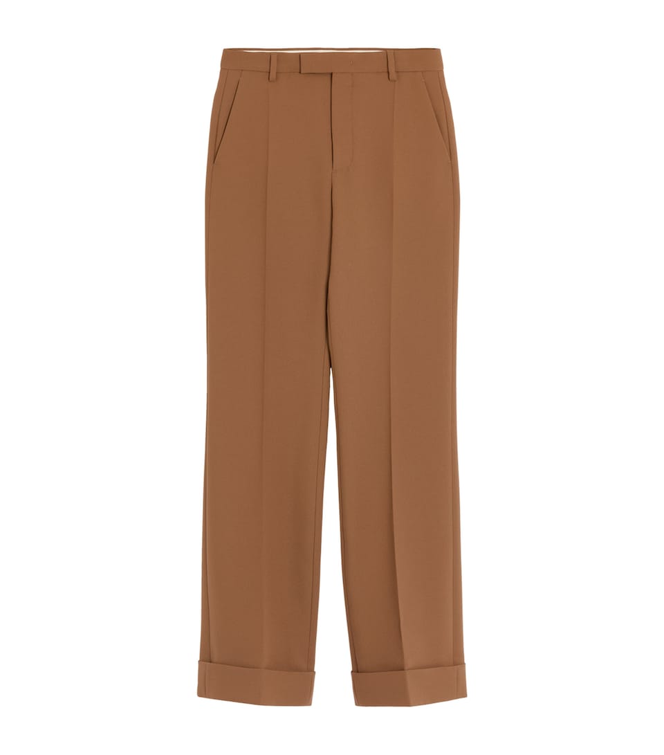 Straight-Leg Trousers