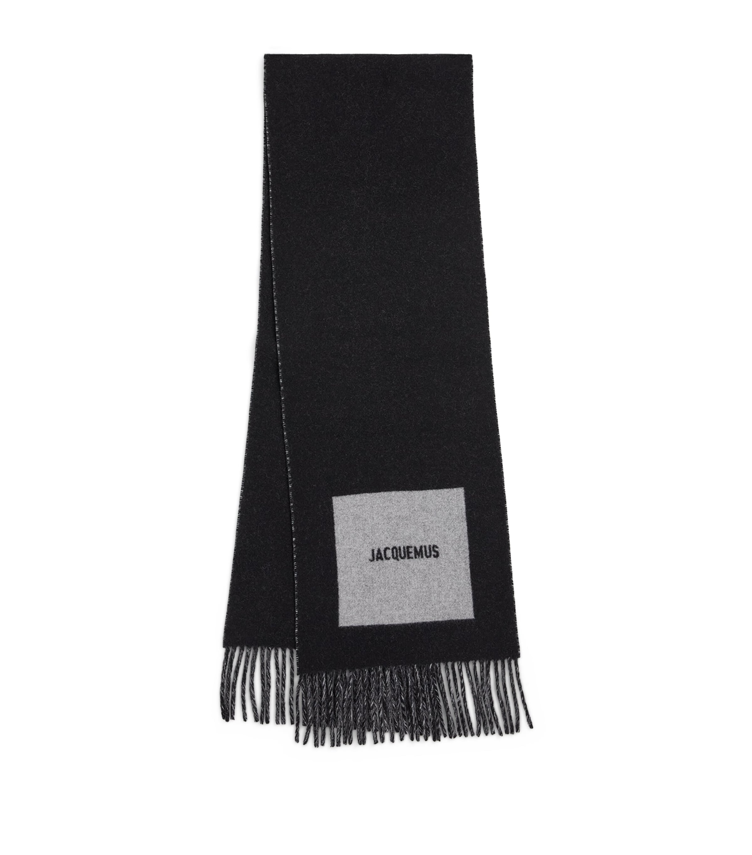 Virgin Wool Logo Scarf