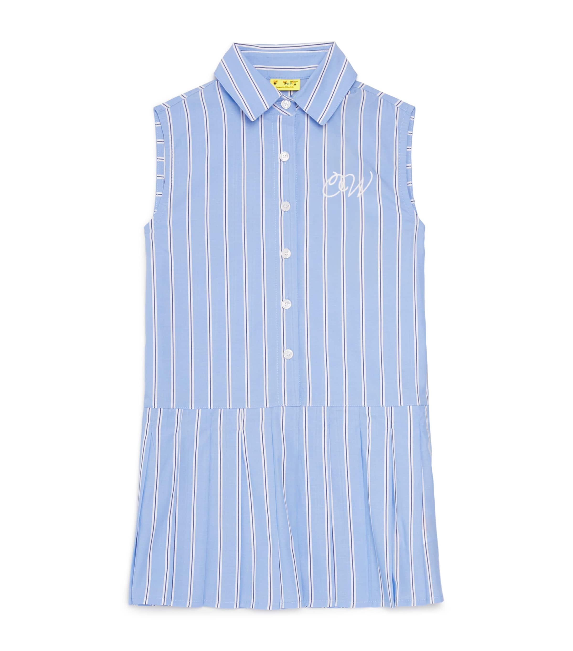 Cotton Stripe Arrows Dress (4-12+ Years)