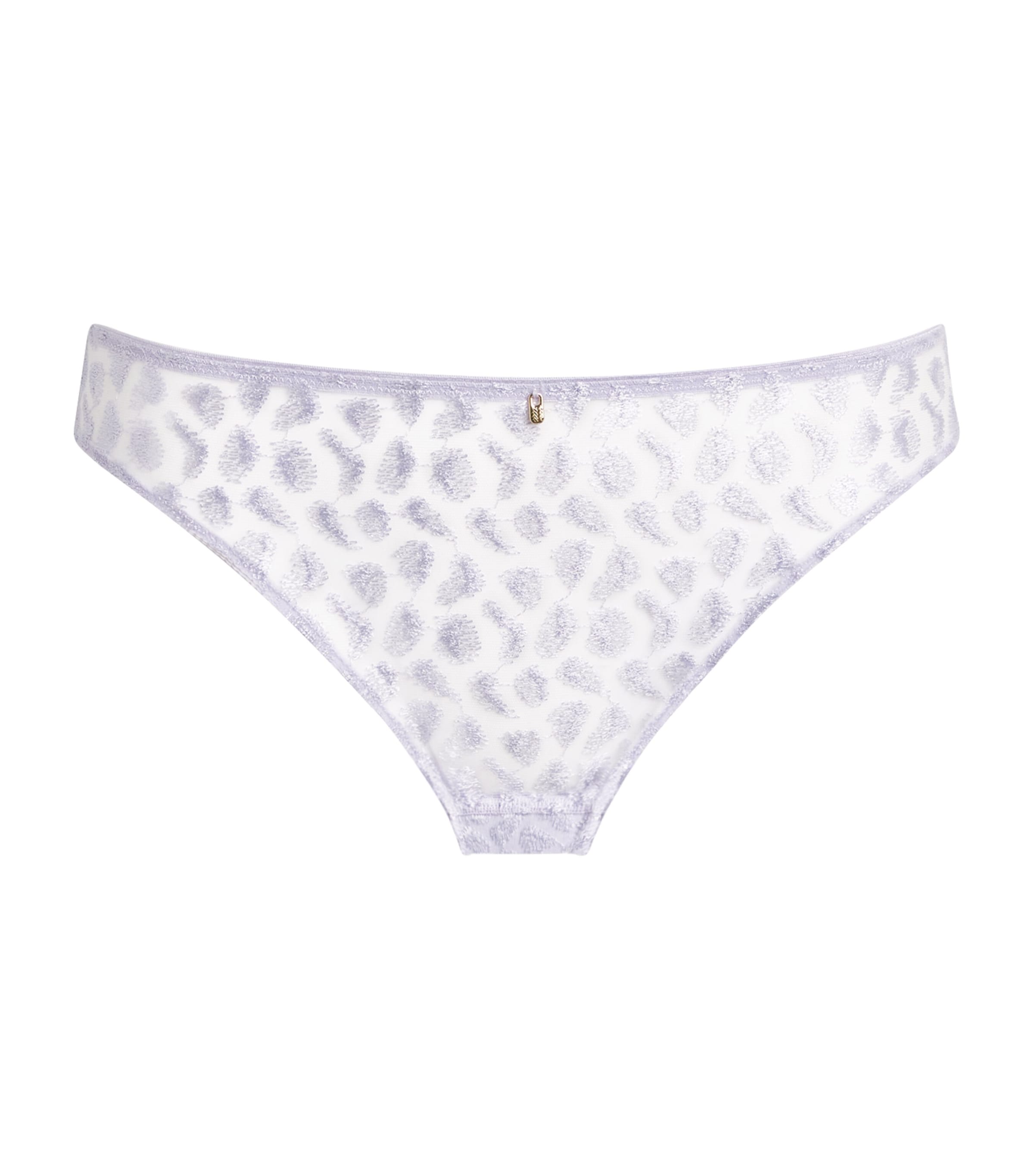 Aubade Womens Cotton Crazy in Love Italian Briefs Wisteria