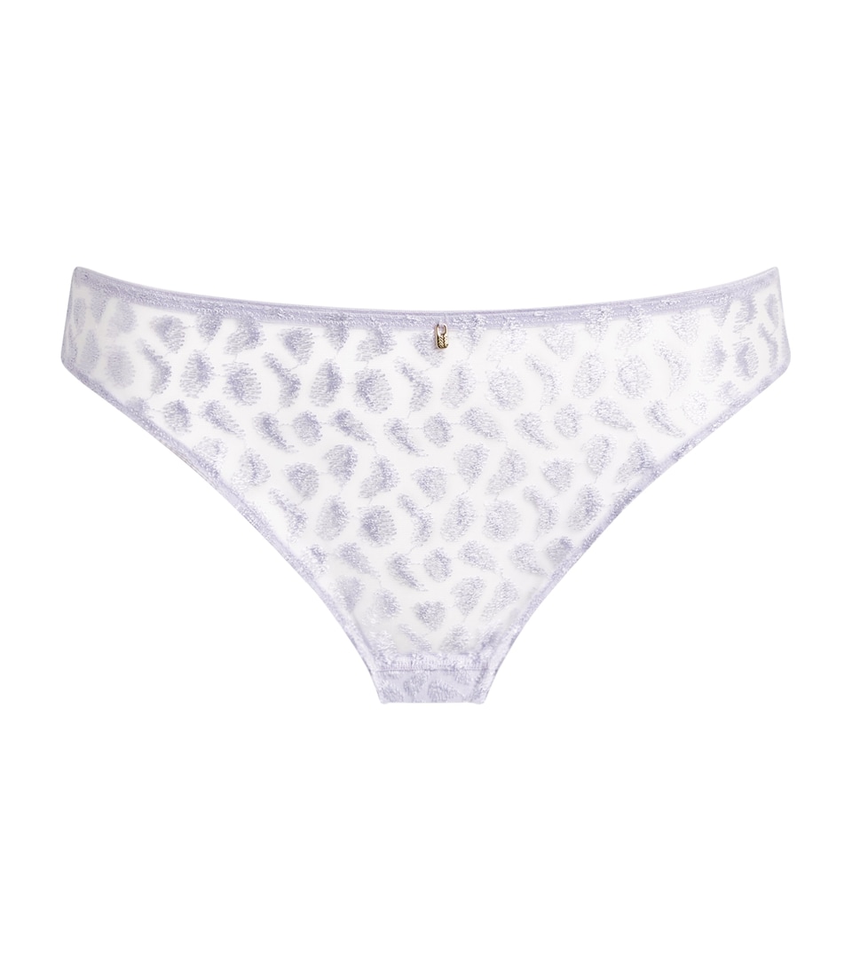 Aubade Womens Cotton Crazy in Love Italian Briefs Wisteria