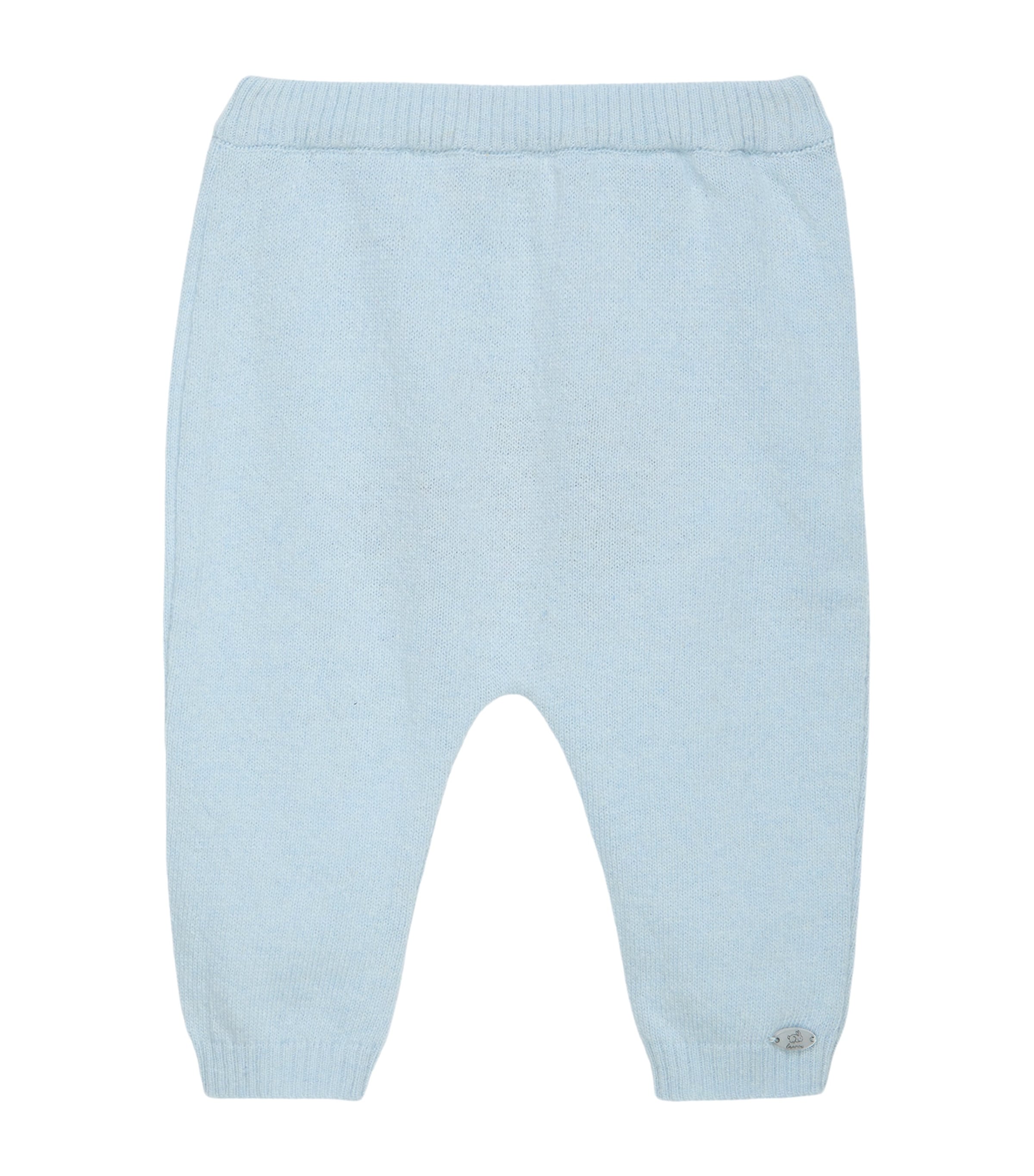 Trotters Merino Wool-Blend Augustus Leggings (0-12 Months) Pale Blue