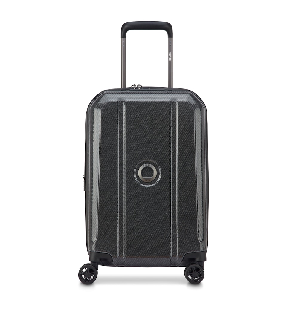 Delsey Helium Ultimate Spinner Cabin Suitcase (55cm) Anthracite