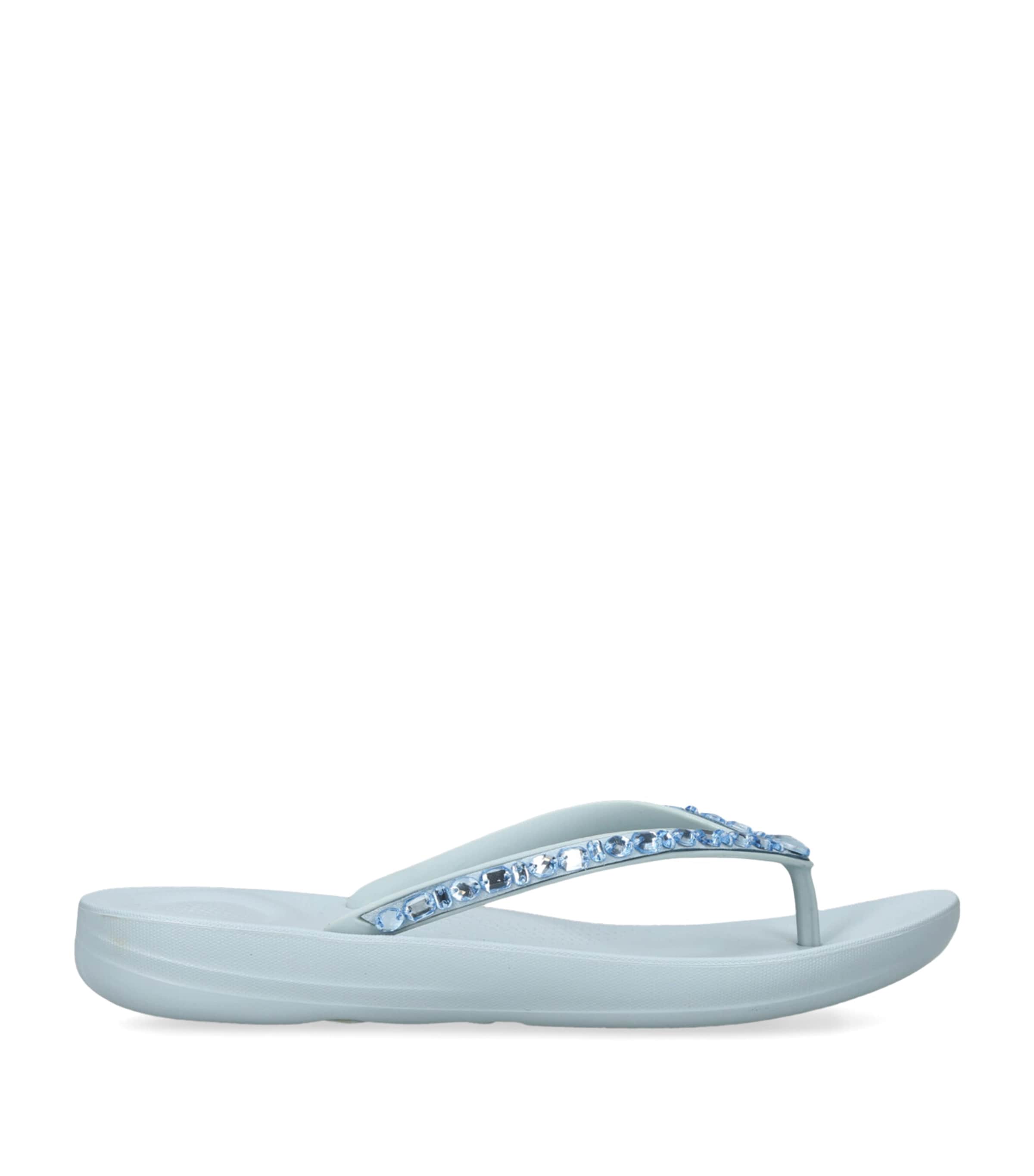 FitFlop IQUSHION Sparkle Flip Flops | Harrods US