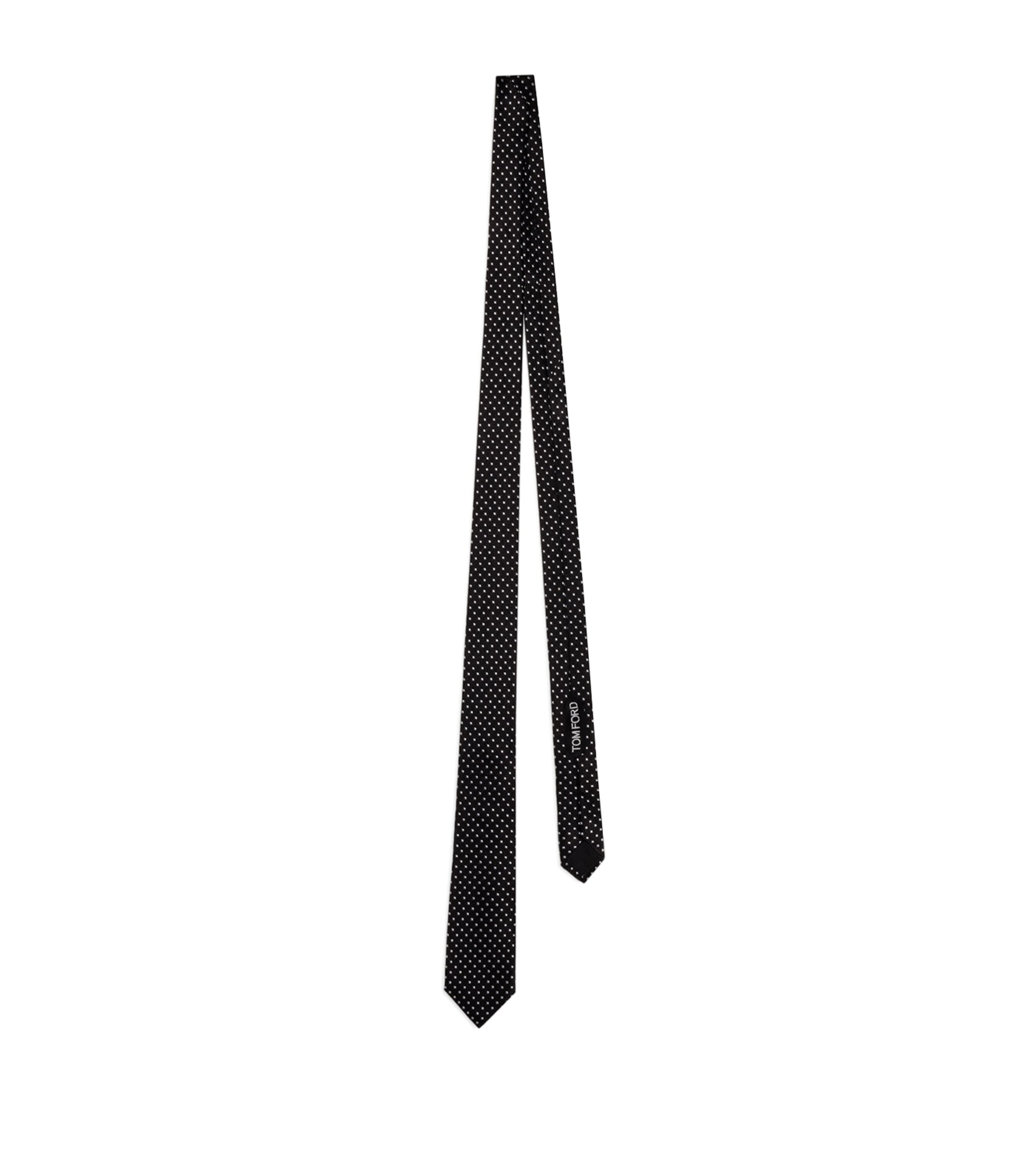 TOM FORD Mulberry Silk Jacquard Tie Naa