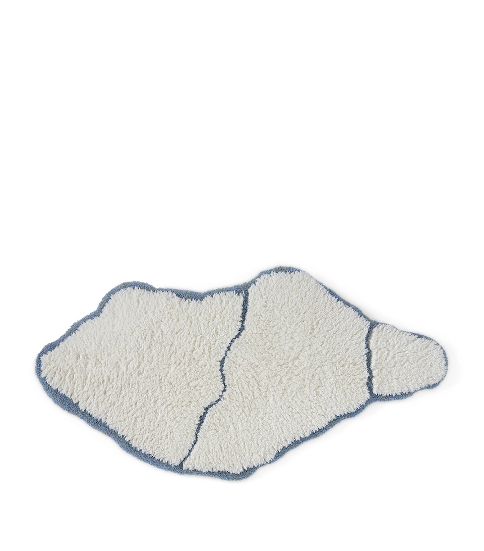 Abyss & Habidecor Jess Bath Rug (70cm x 135cm) Powder Blue