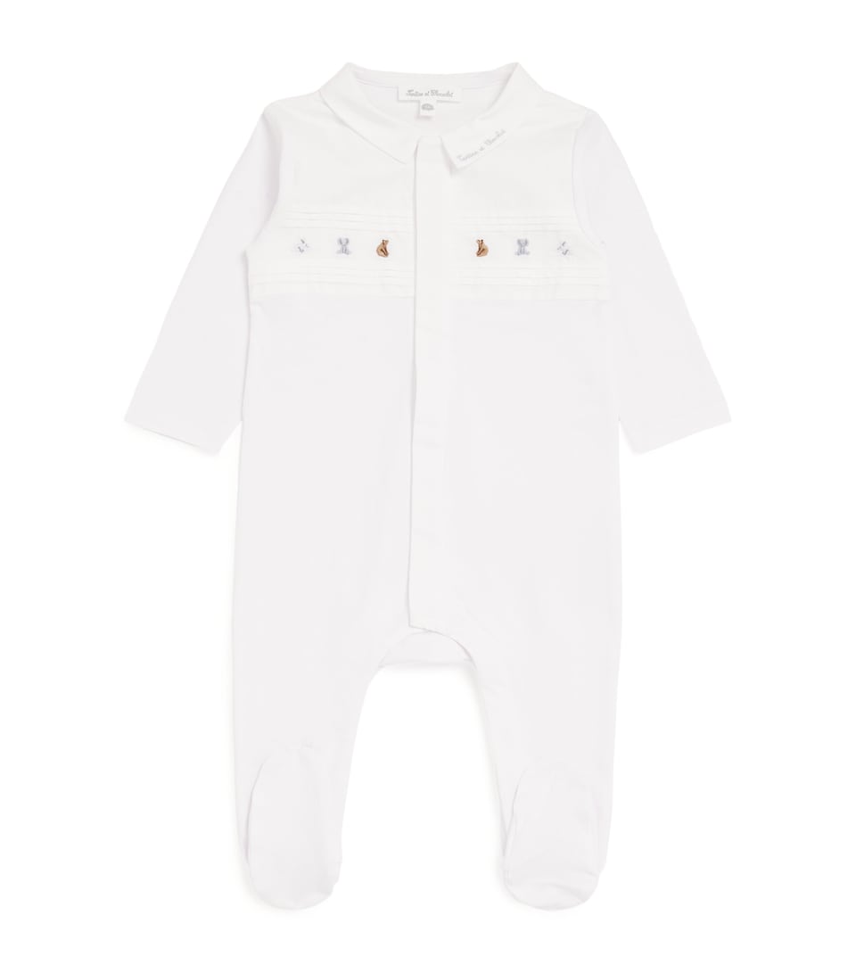 Cotton Embroidered All-In-One (1-24 Months)