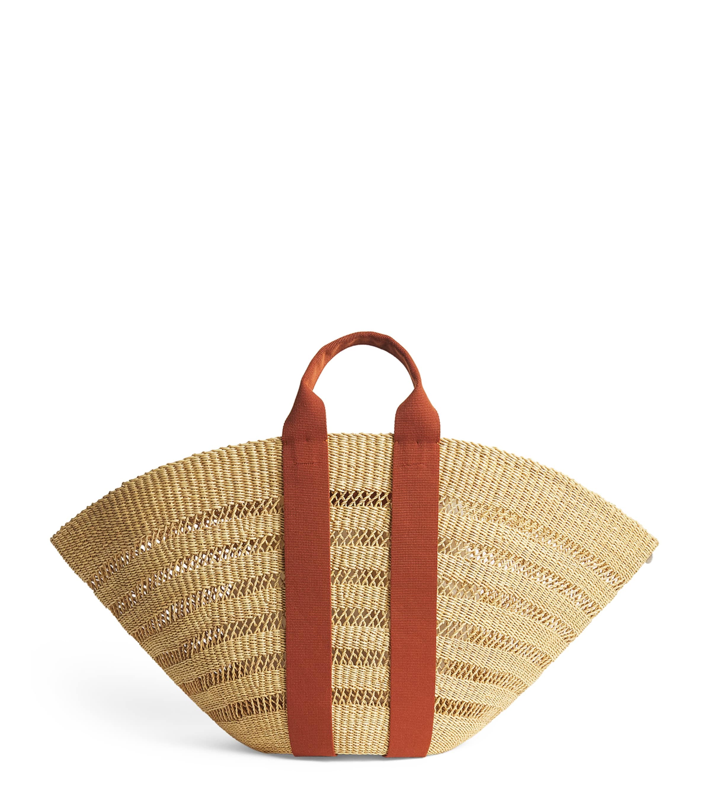Muun Maxi Straw Sophie Tote Bag Nturalxrst X Ecructn