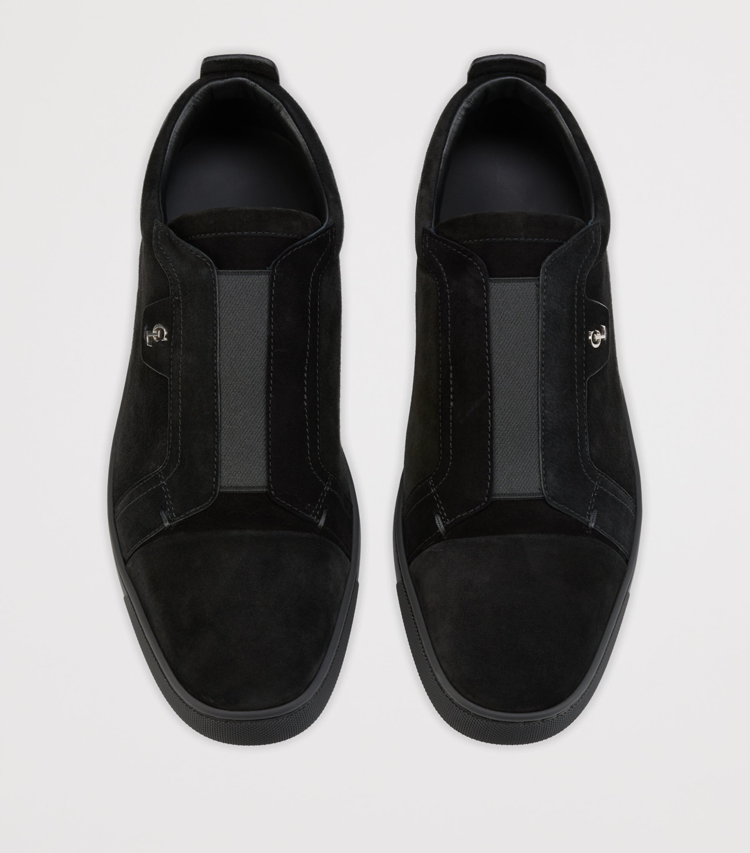 Christian Louboutin St. Louis Suede Slip-On Sneakers