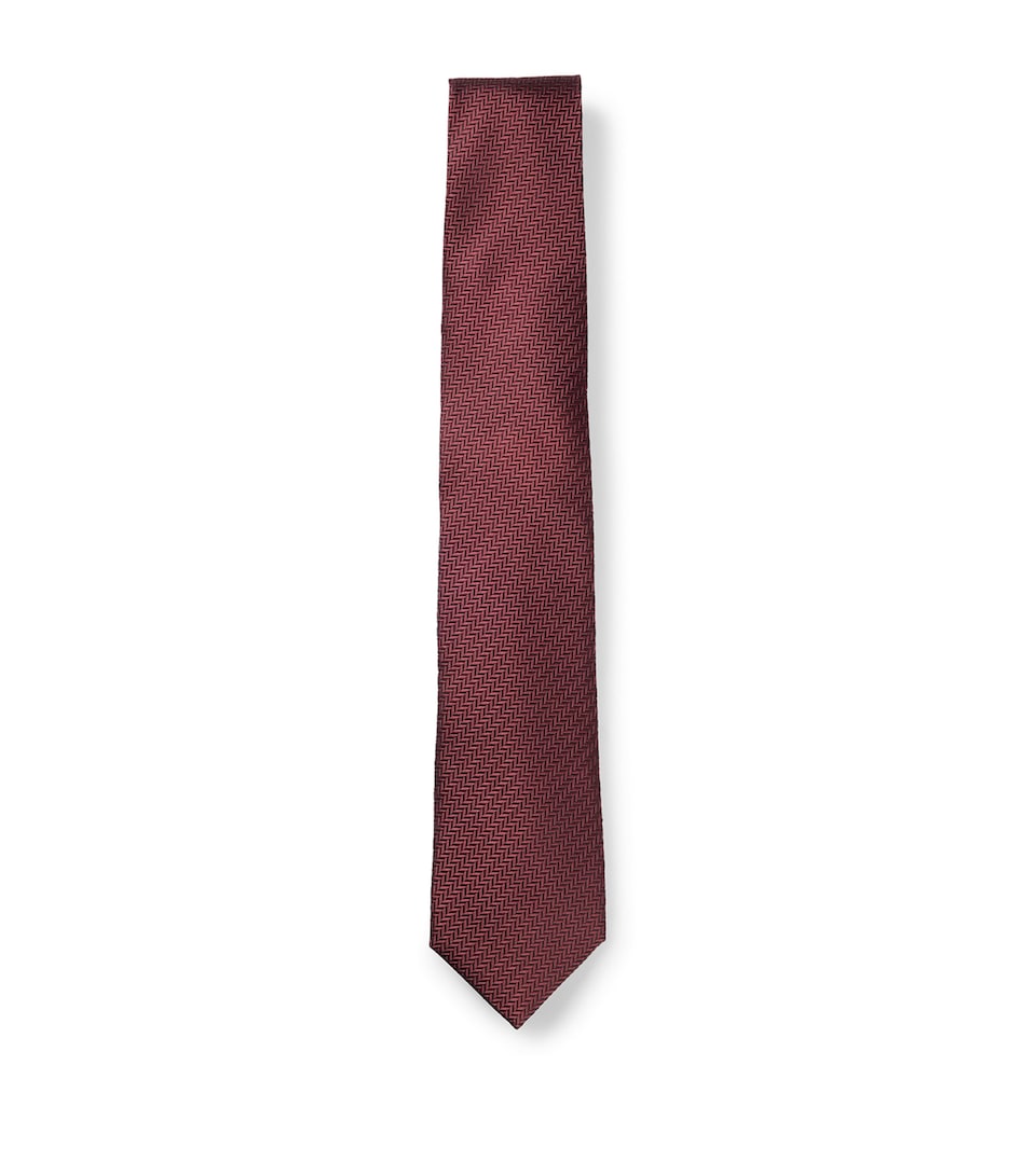 Italian Silk Chevron Tie