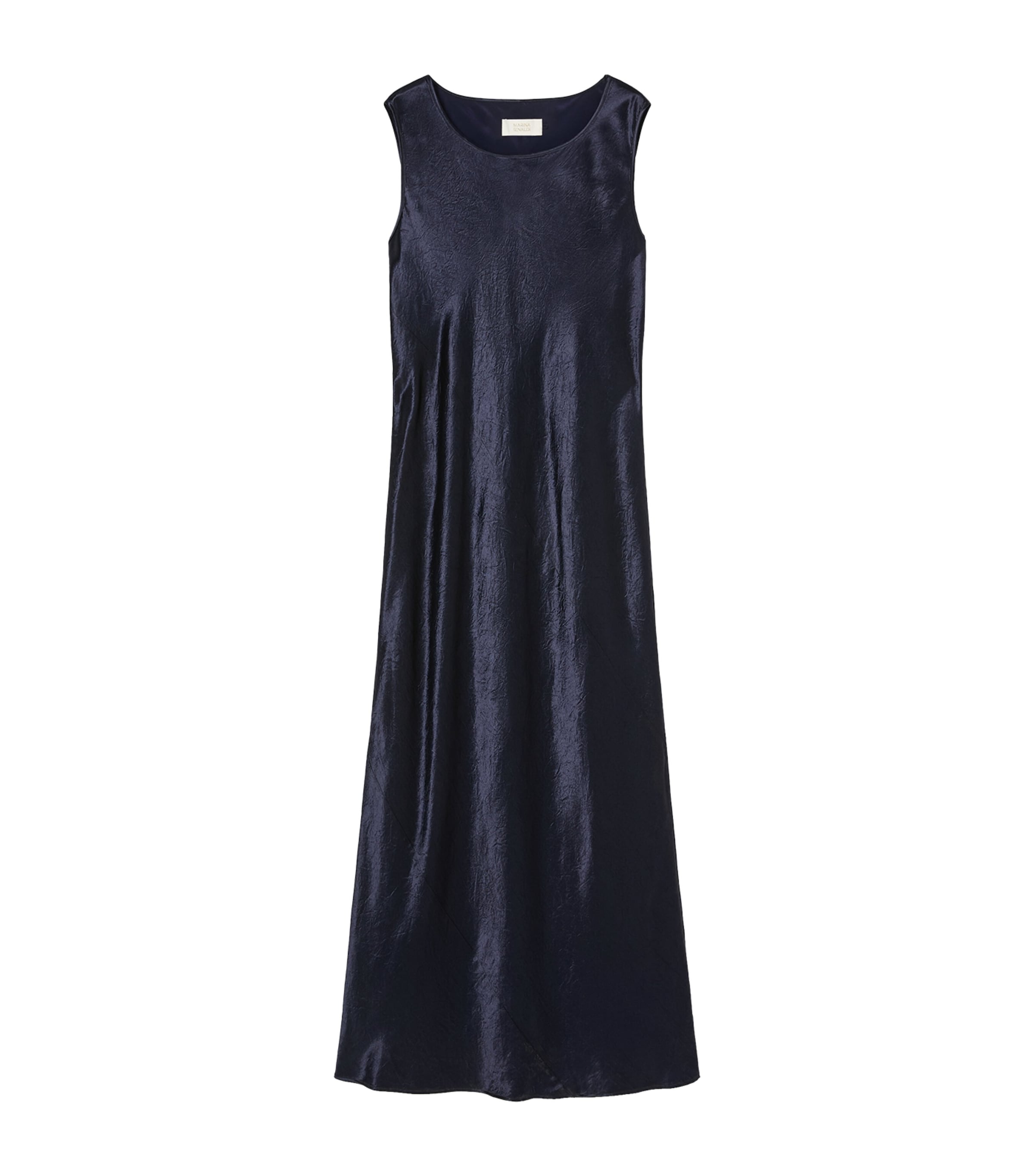 Marina Rinaldi Womens Satin Maxi Dress Midnightblue