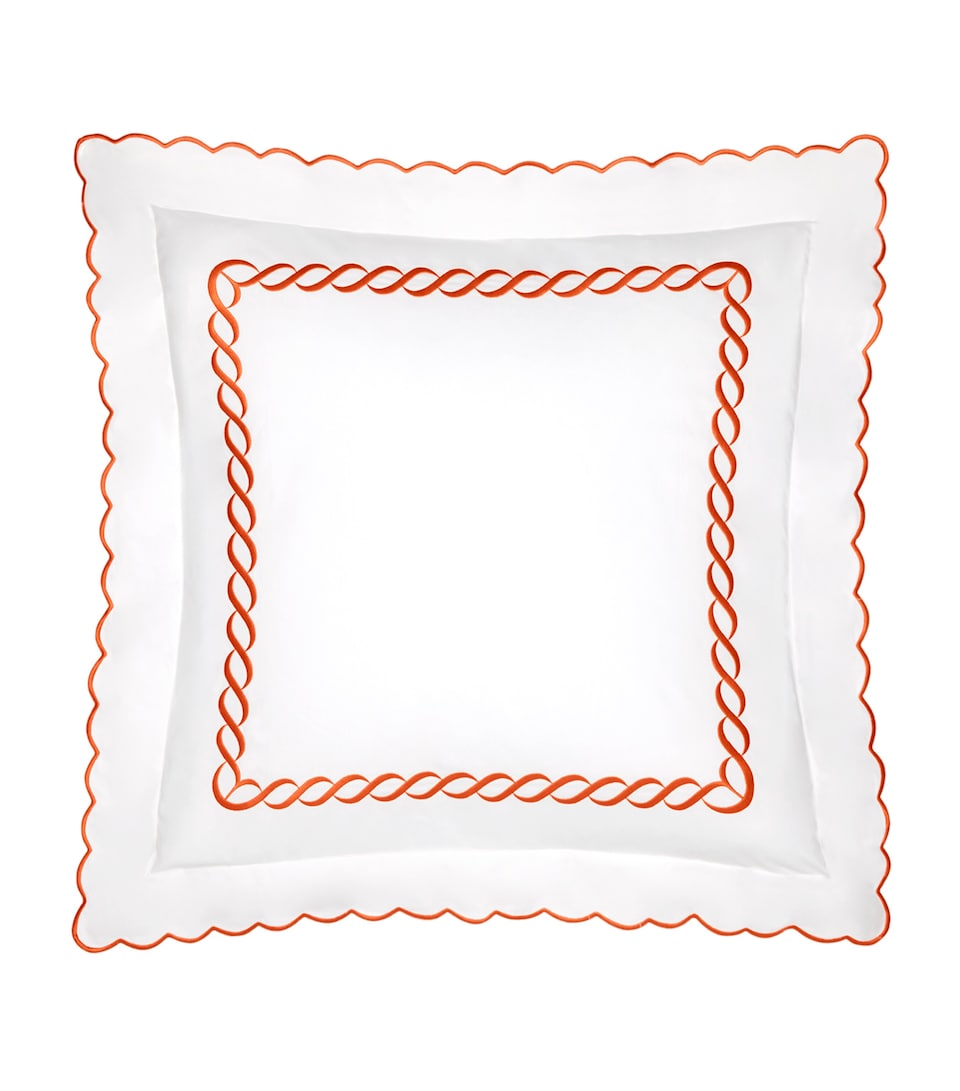 Treccia Square Oxford Pillowcase (65 x 65cm)
